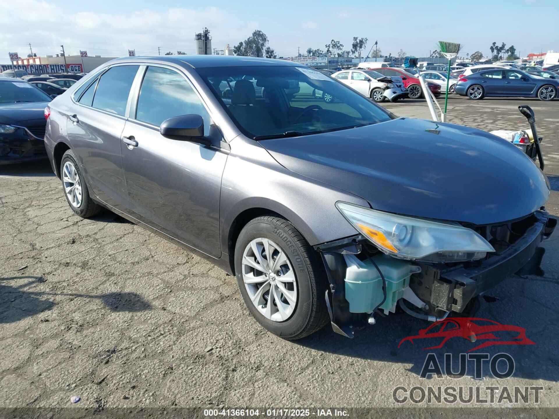 TOYOTA CAMRY 2016 - 4T4BF1FK9GR519171