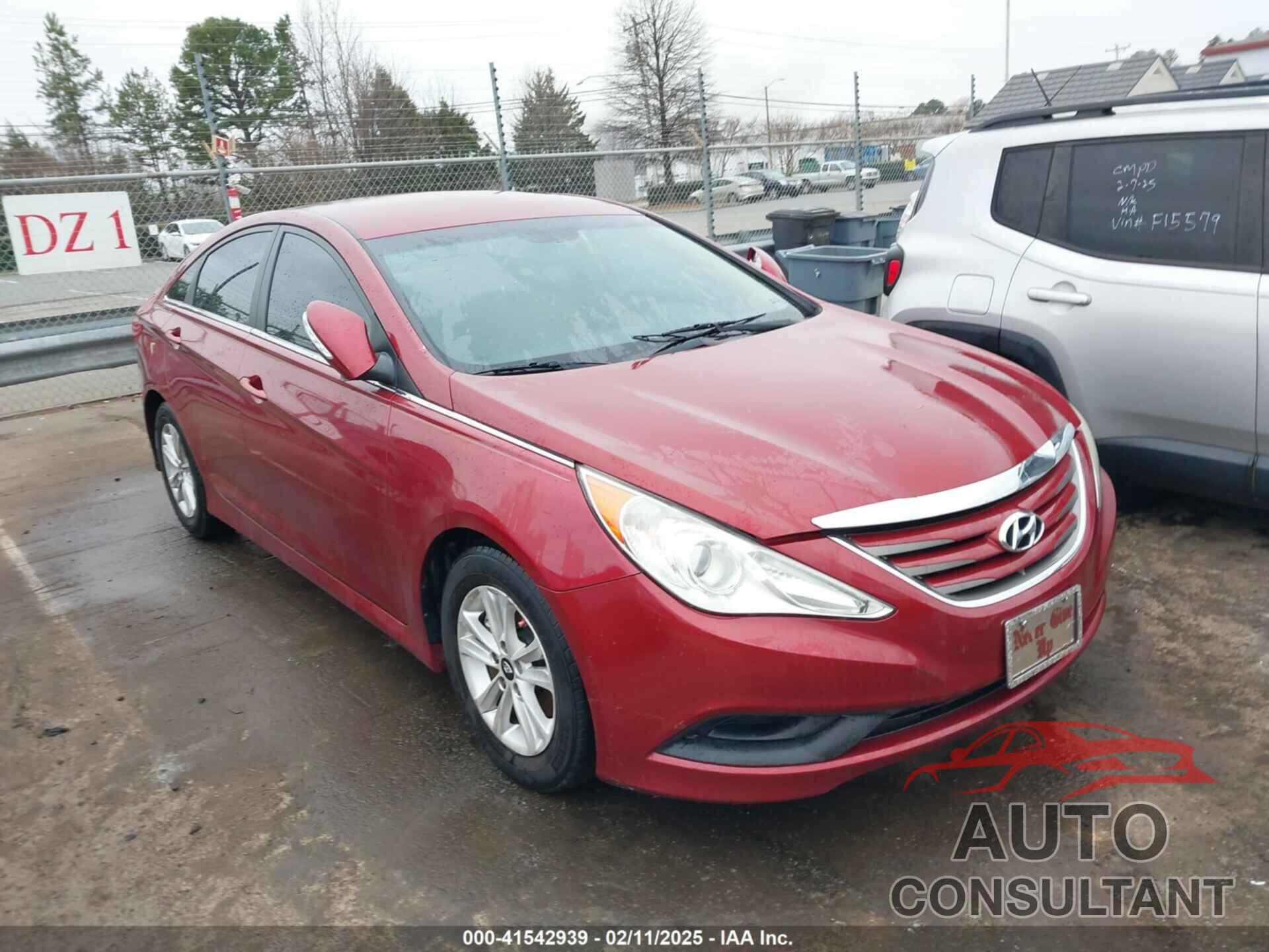 HYUNDAI SONATA 2014 - 5NPEB4AC1EH902506