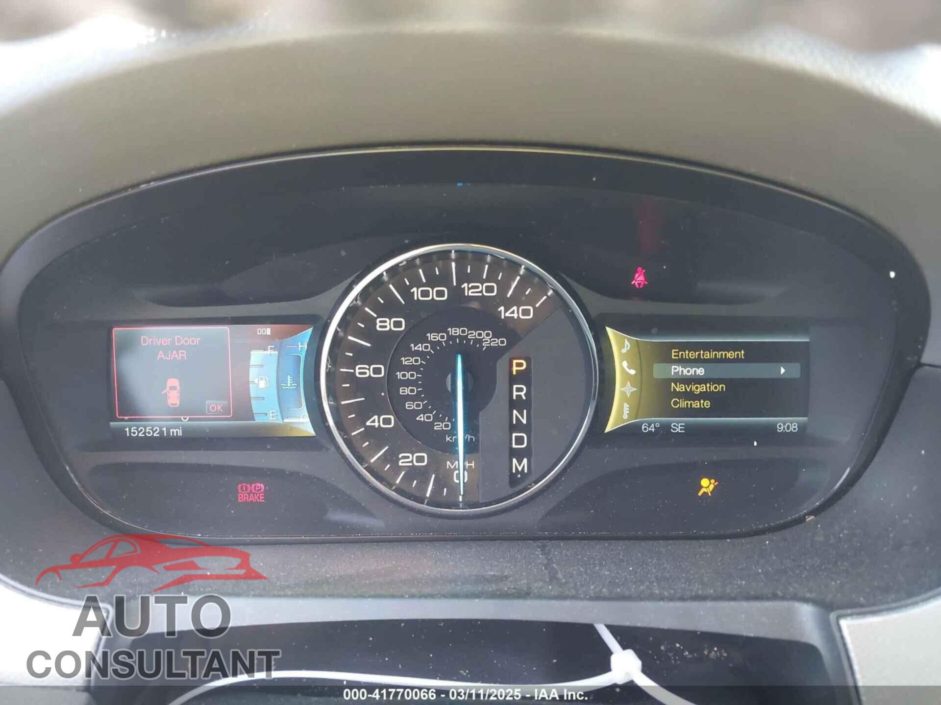 FORD EDGE 2011 - 2FMDK3JC9BBB21158