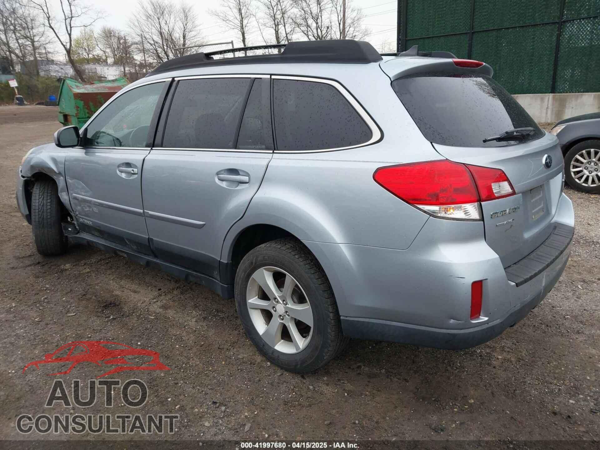 SUBARU OUTBACK 2014 - 4S4BRBCC8E3243525