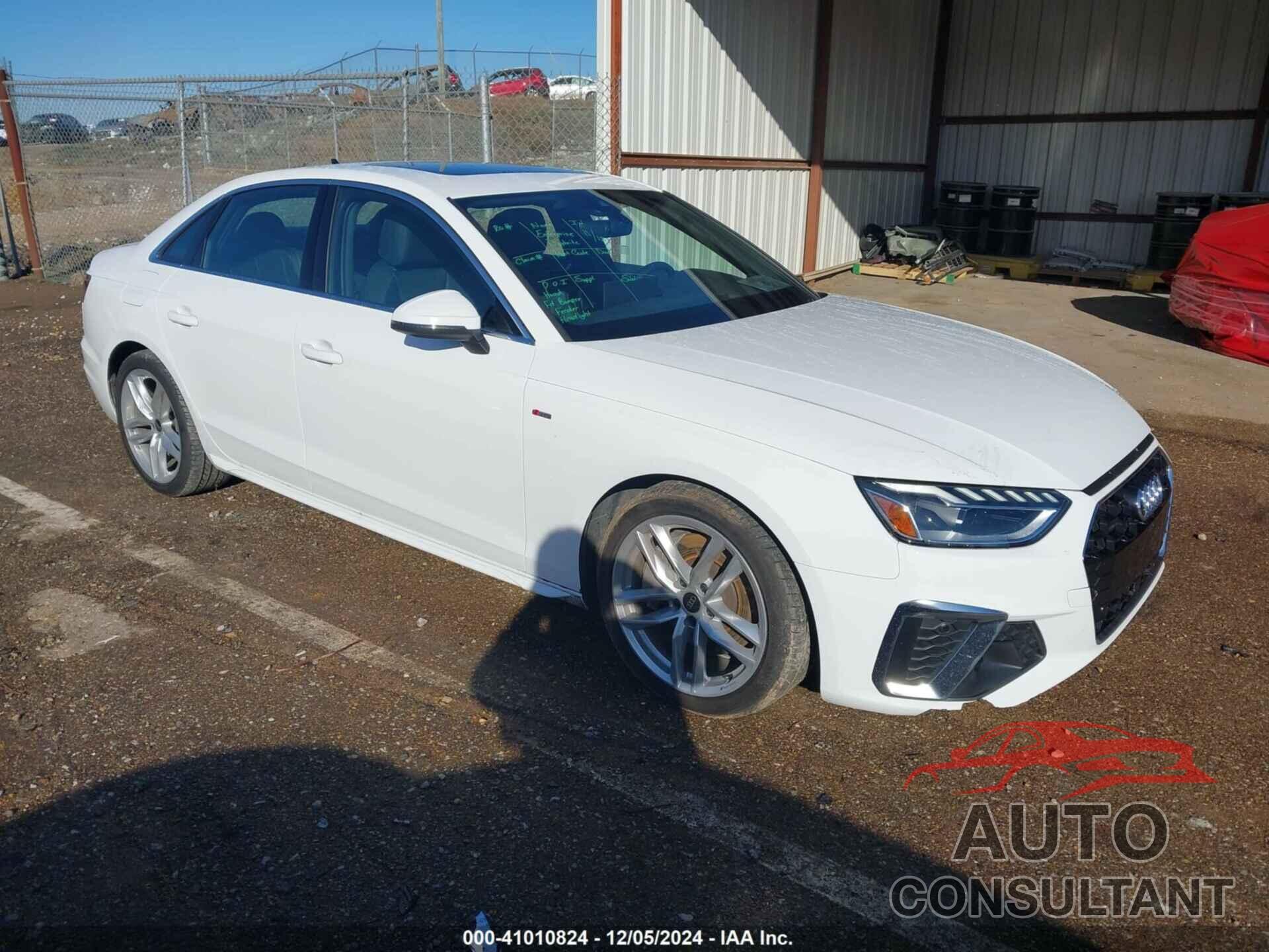 AUDI A4 2024 - WAUEAAF47RN010539