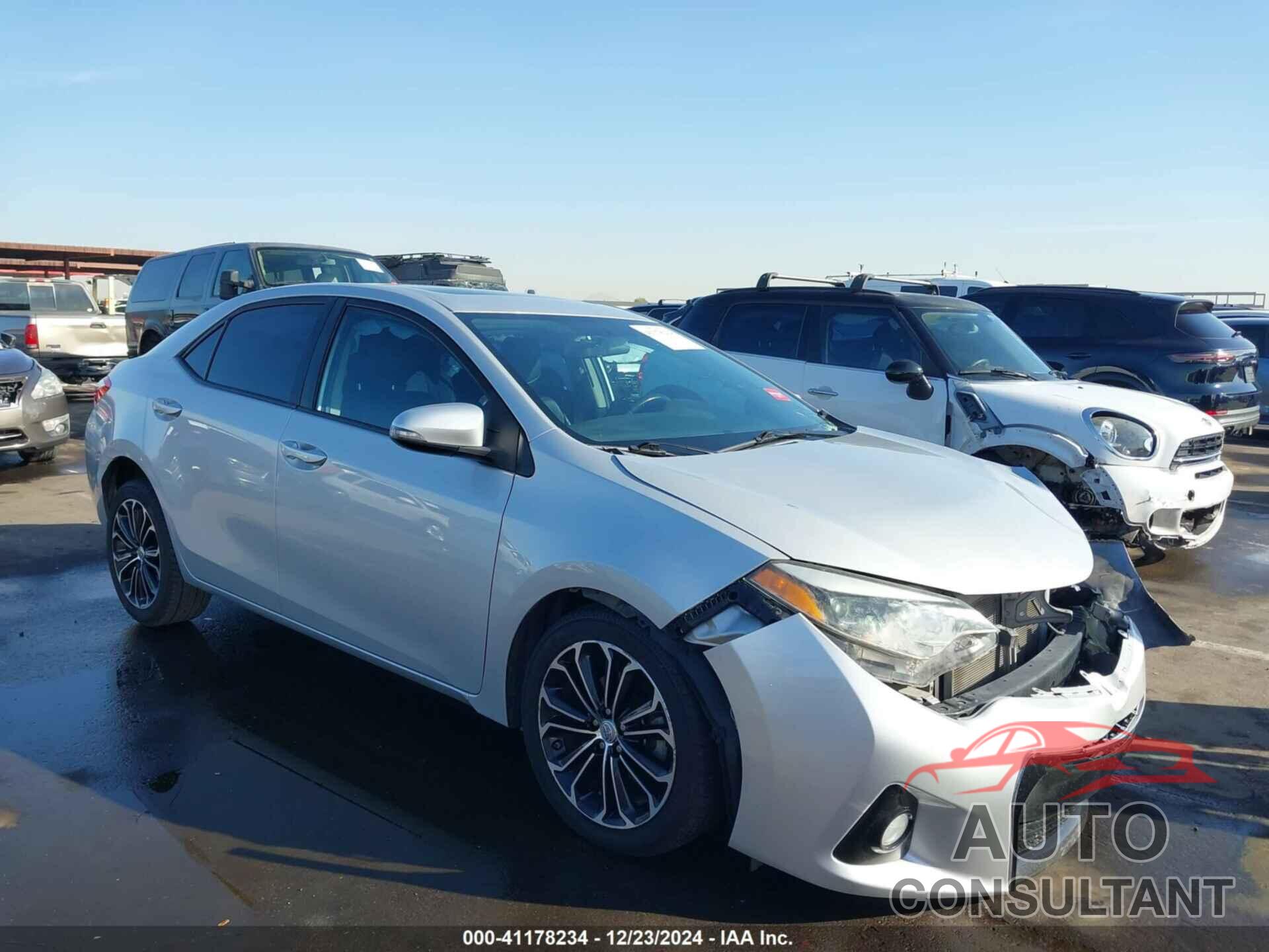 TOYOTA COROLLA 2014 - 5YFBURHE3EP075595