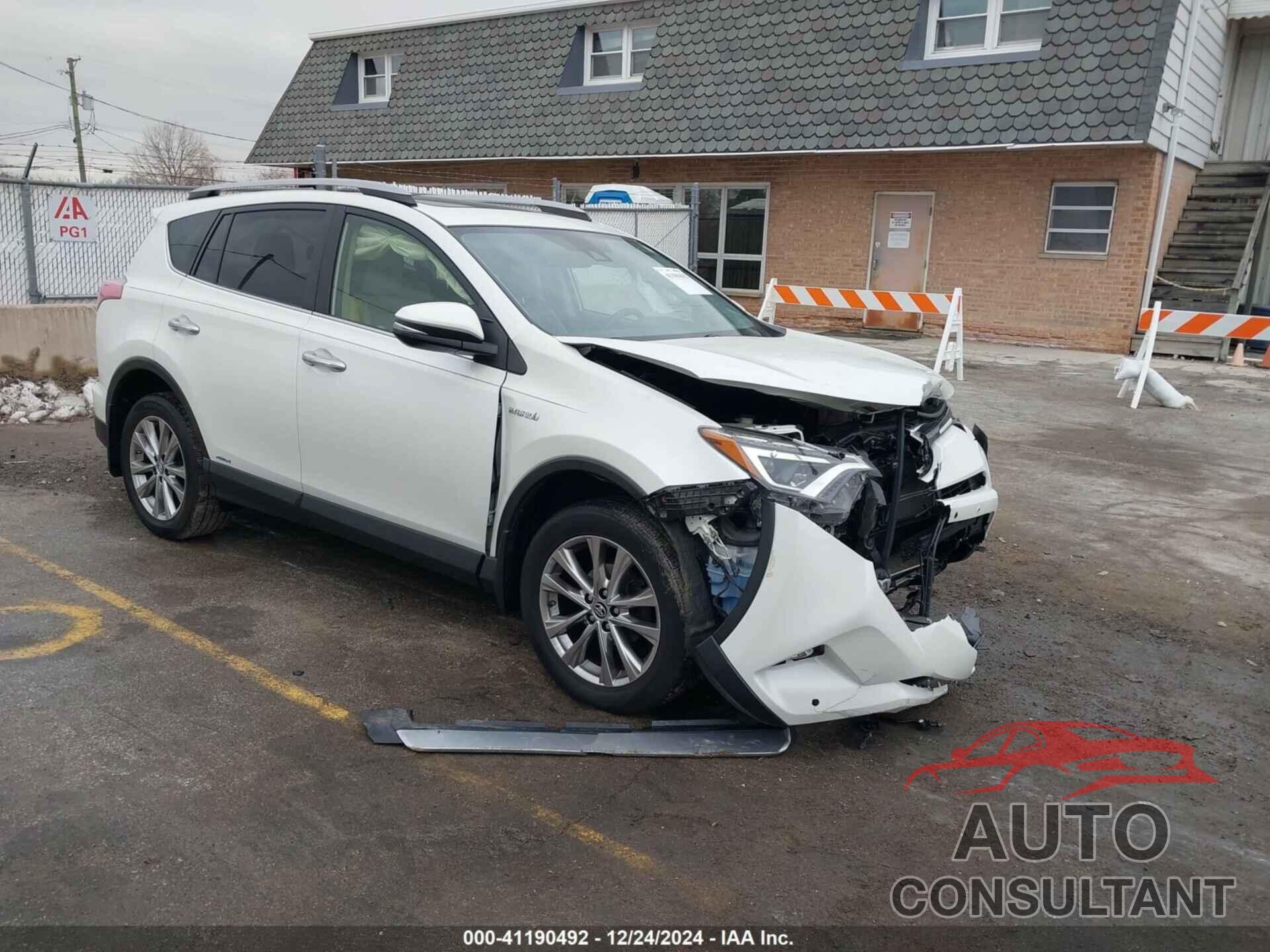 TOYOTA RAV4 HYBRID 2018 - JTMDJREV2JD157546