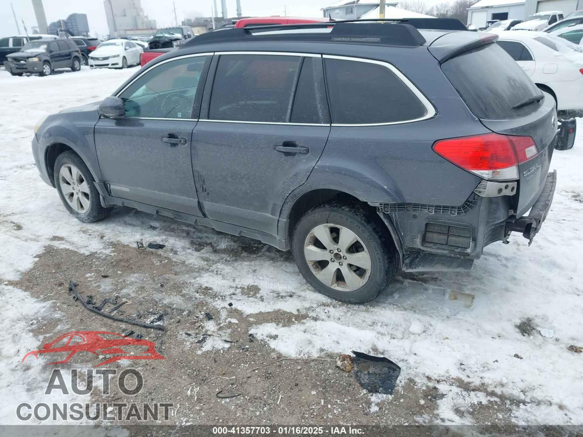 SUBARU OUTBACK 2012 - 4S4BRBCC8C3231811