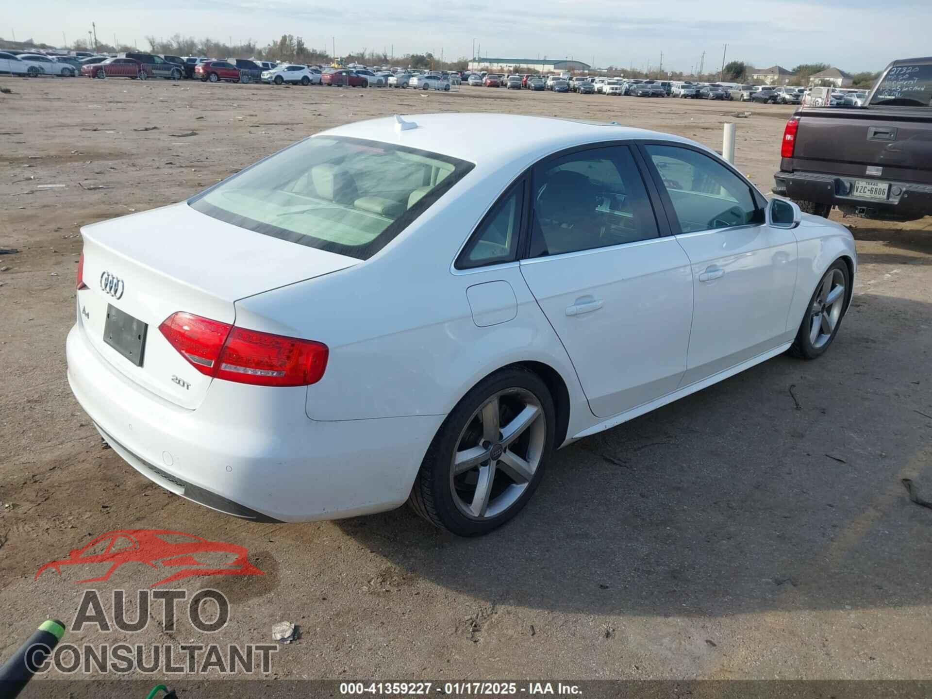 AUDI A4 2012 - WAUEFAFL2CA114766