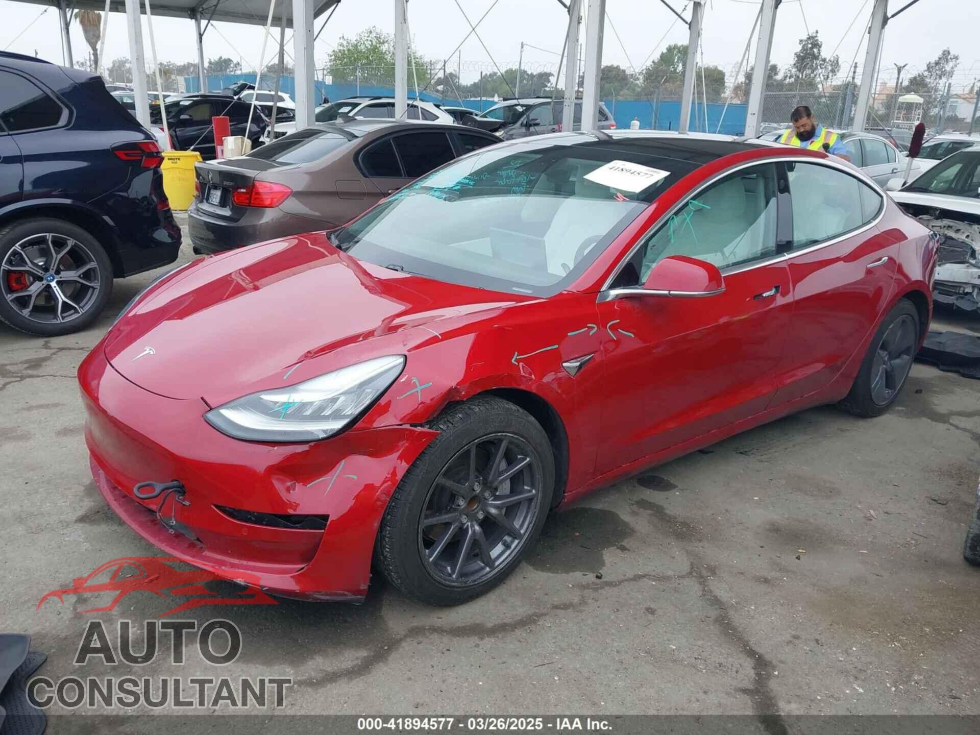 TESLA MODEL 3 2019 - 5YJ3E1EA6KF486002