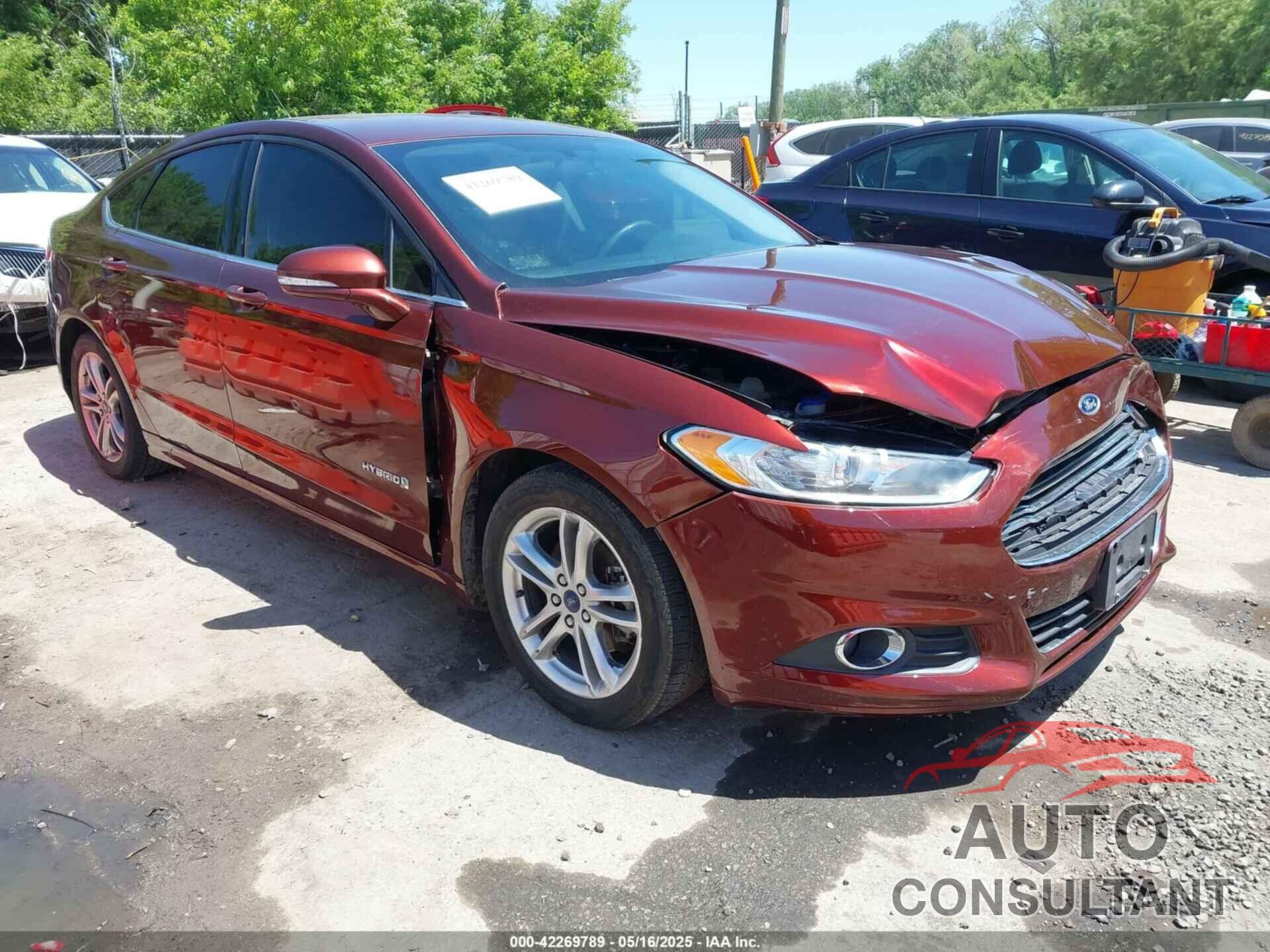 FORD FUSION HYBRID 2016 - 3FA6P0LU3GR143688