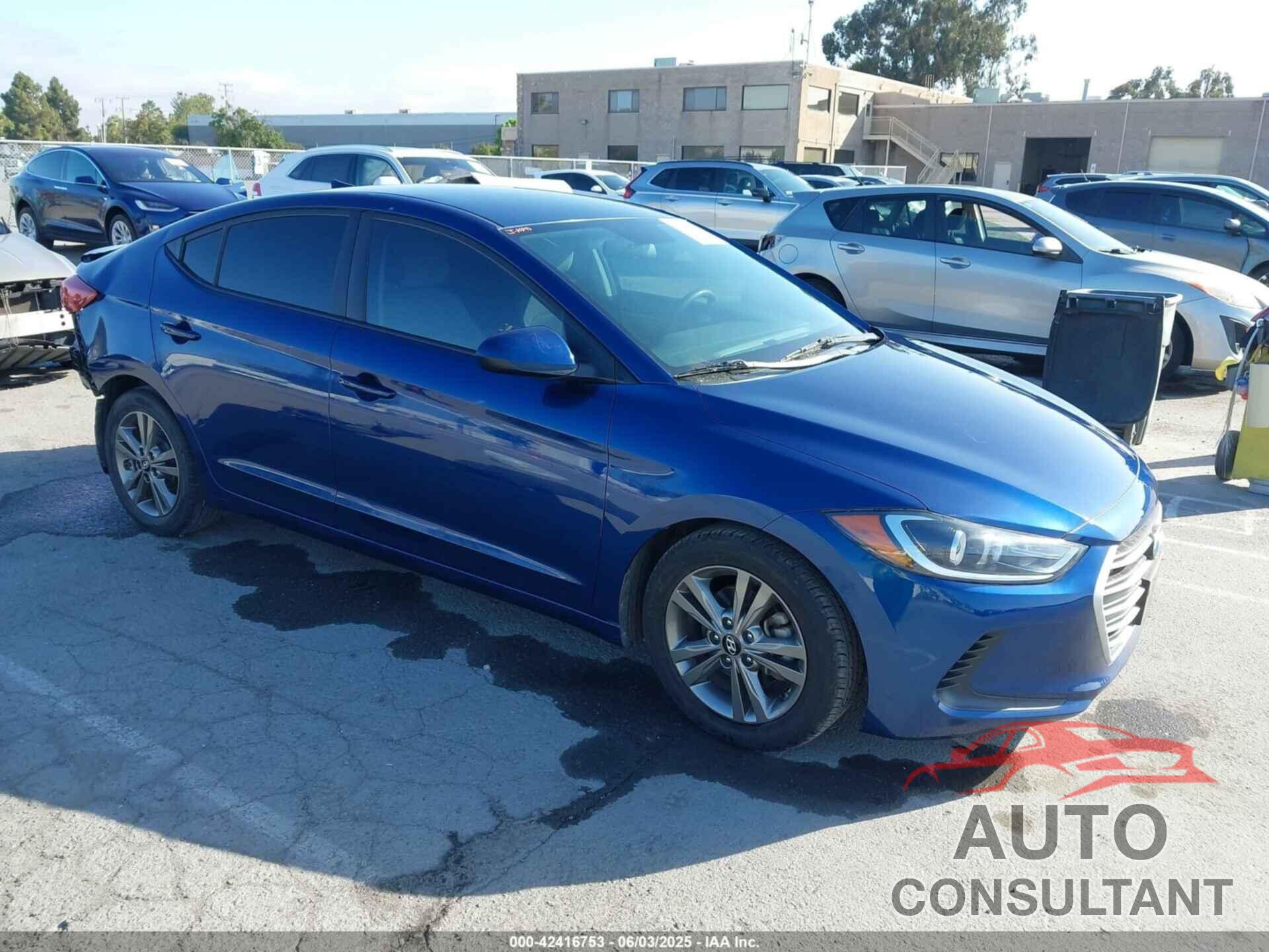 HYUNDAI ELANTRA 2017 - 5NPD84LF2HH196569