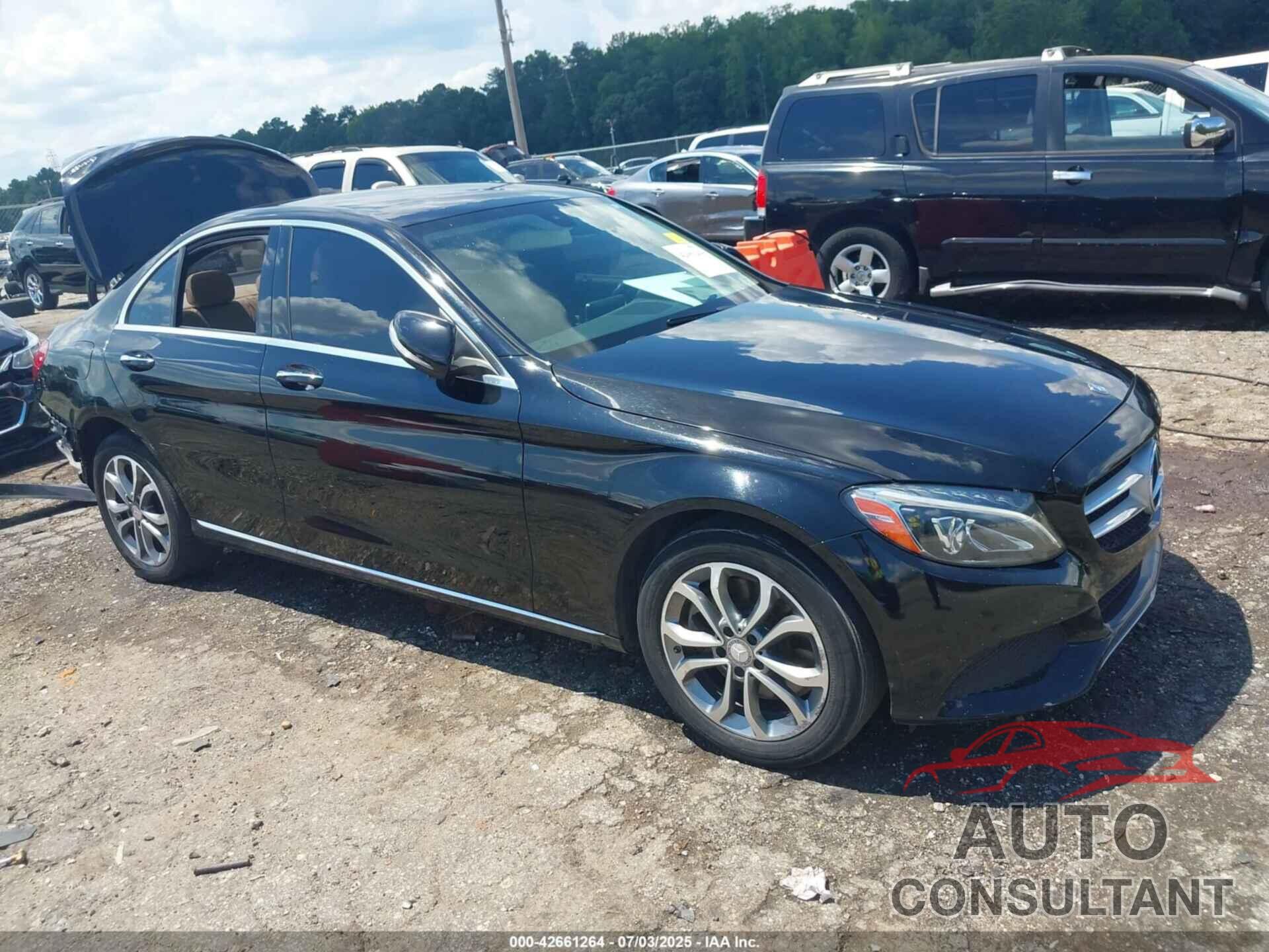 MERCEDES-BENZ C 300 2015 - 55SWF4KB0FU002497
