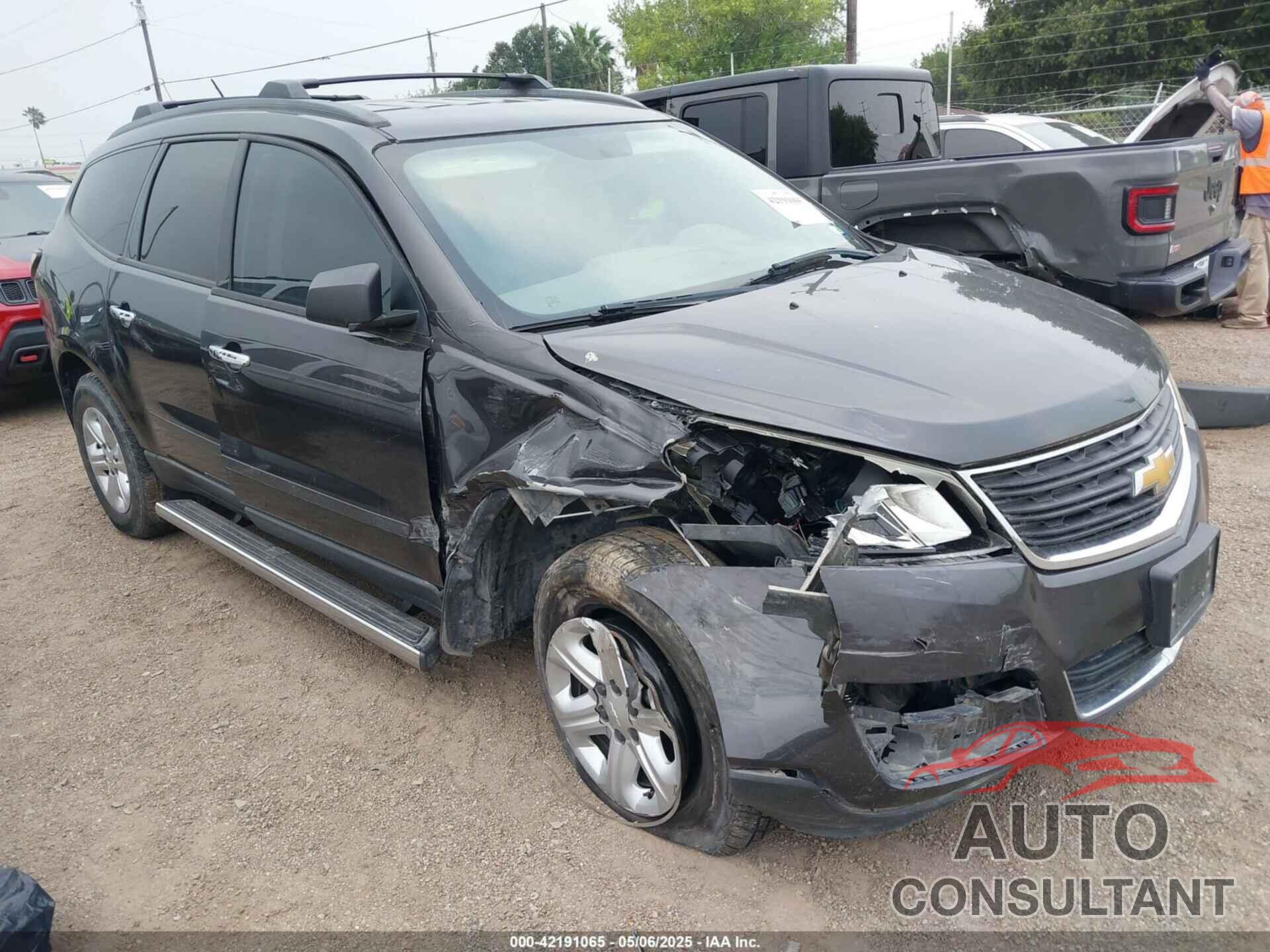 CHEVROLET TRAVERSE 2015 - 1GNKRFED0FJ258669