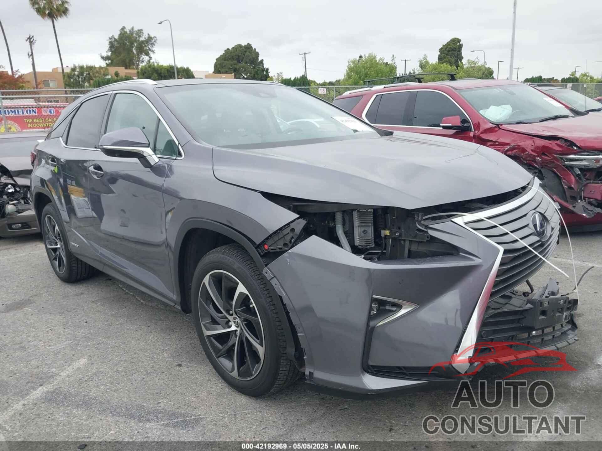 LEXUS RX 450H 2018 - 2T2BGMCA2JC029597