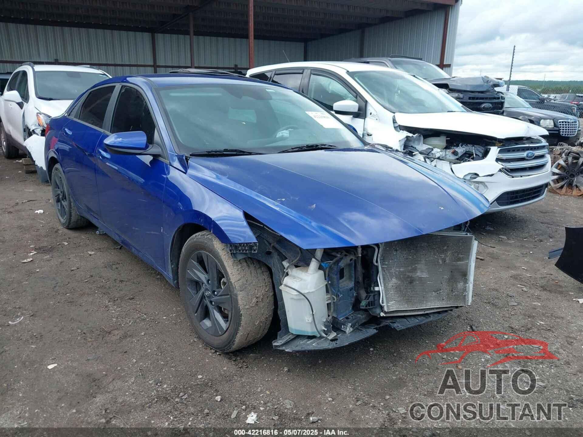 HYUNDAI ELANTRA 2021 - 5NPLS4AG9MH032206