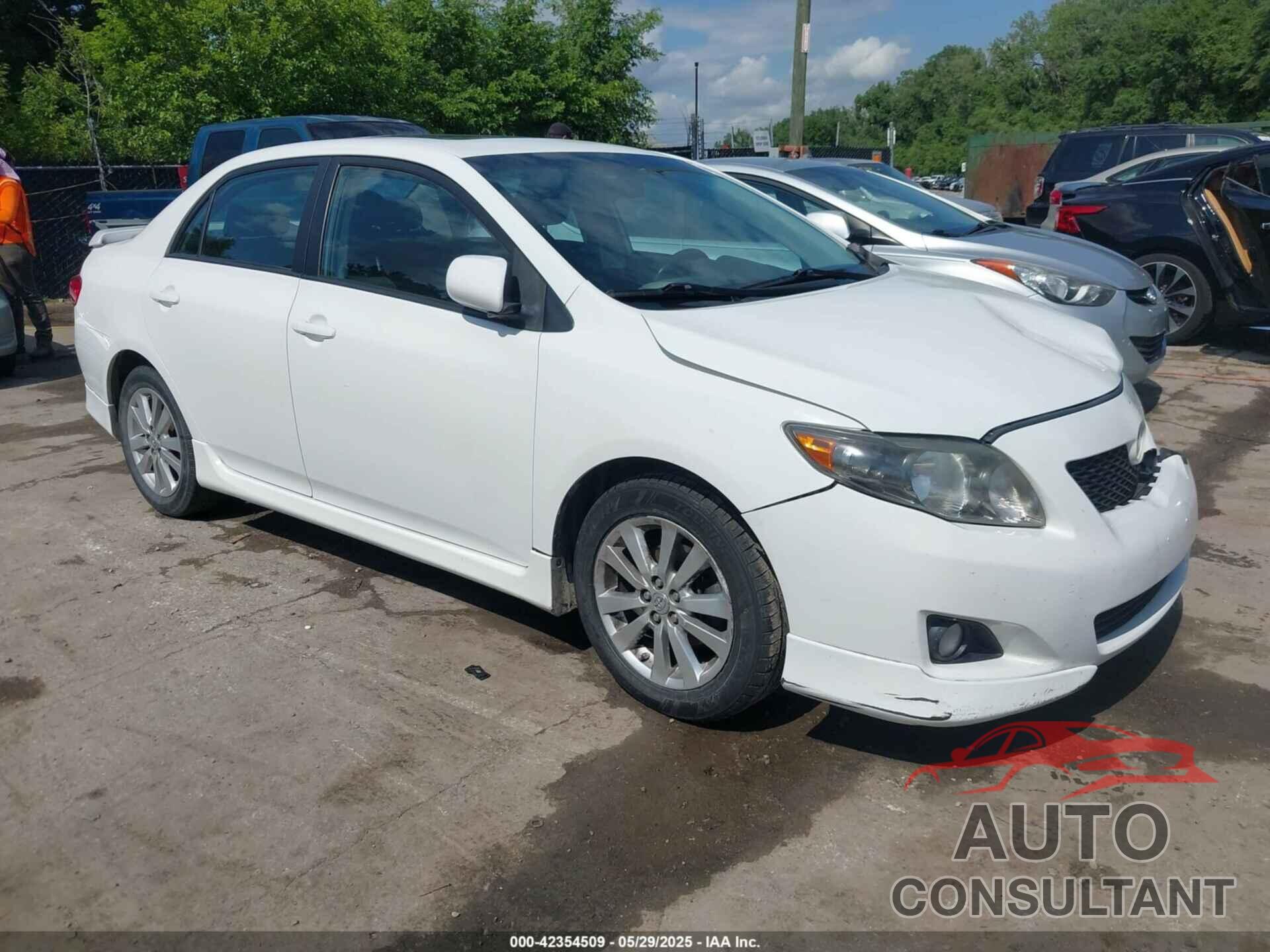 TOYOTA COROLLA 2010 - 2T1BU4EE1AC480193