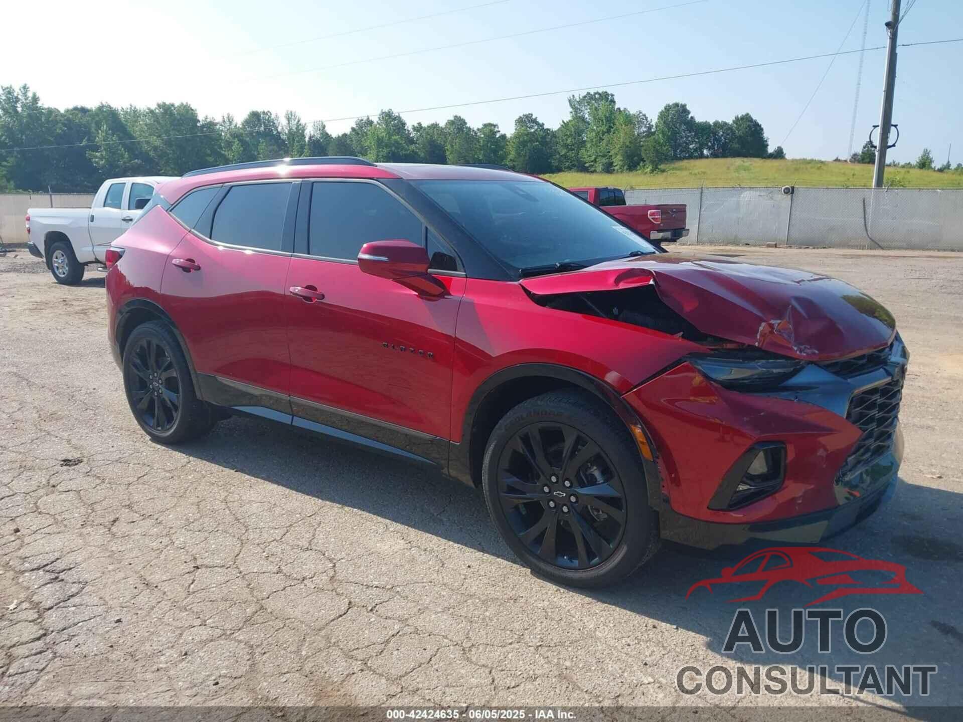 CHEVROLET BLAZER 2021 - 3GNKBERS2MS503863