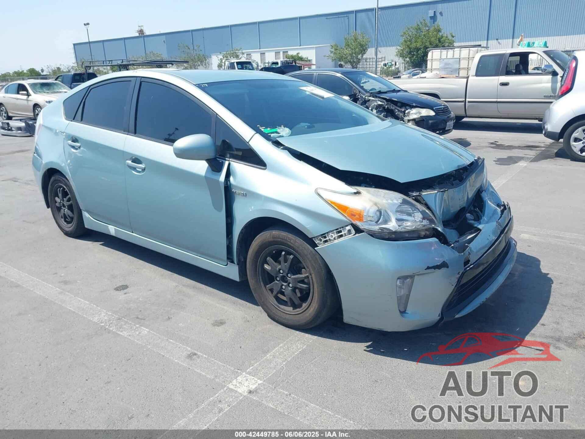TOYOTA PRIUS 2015 - JTDKN3DU5F1917074
