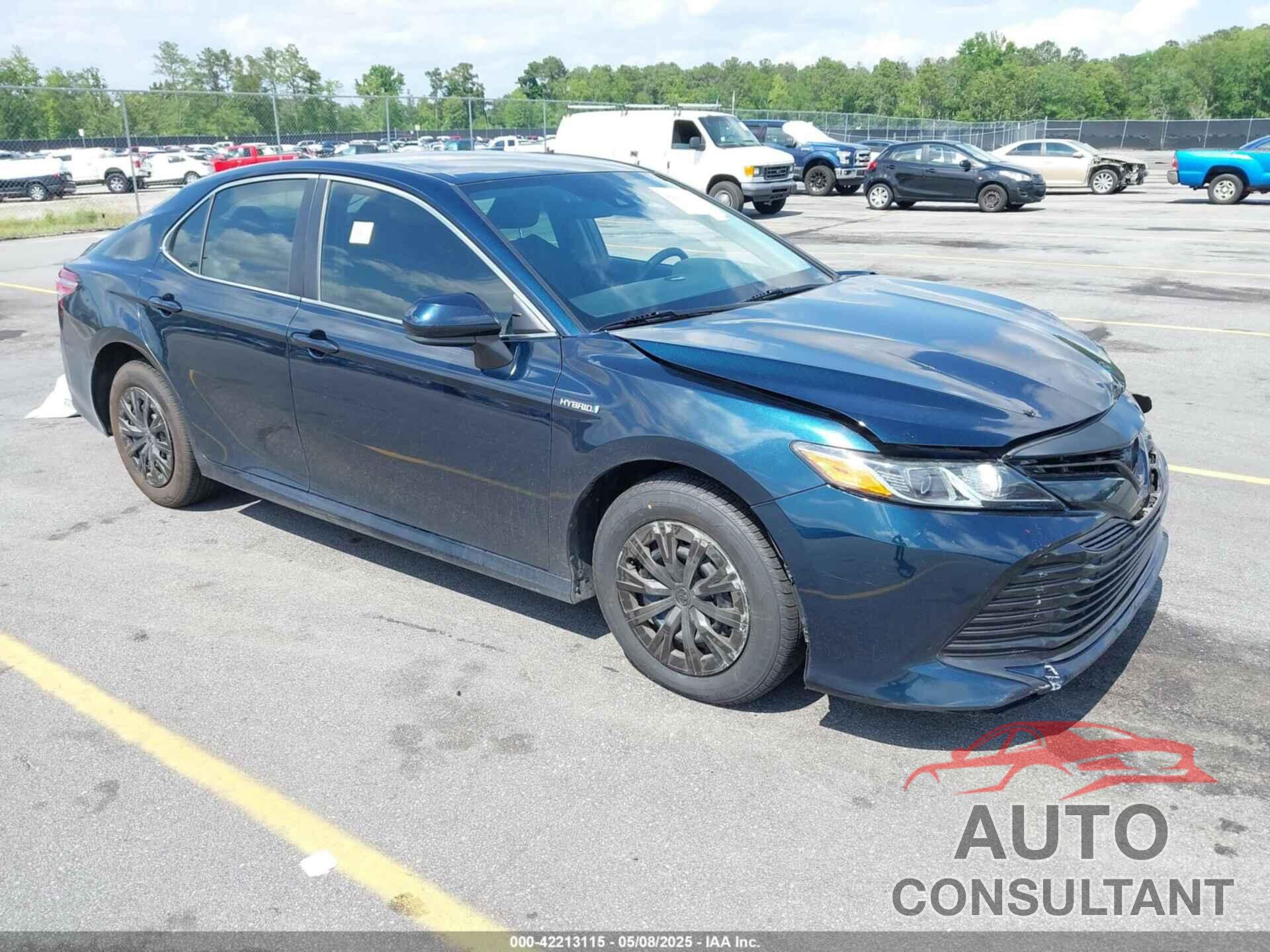 TOYOTA CAMRY HYBRID 2019 - 4T1B31HK9KU512892