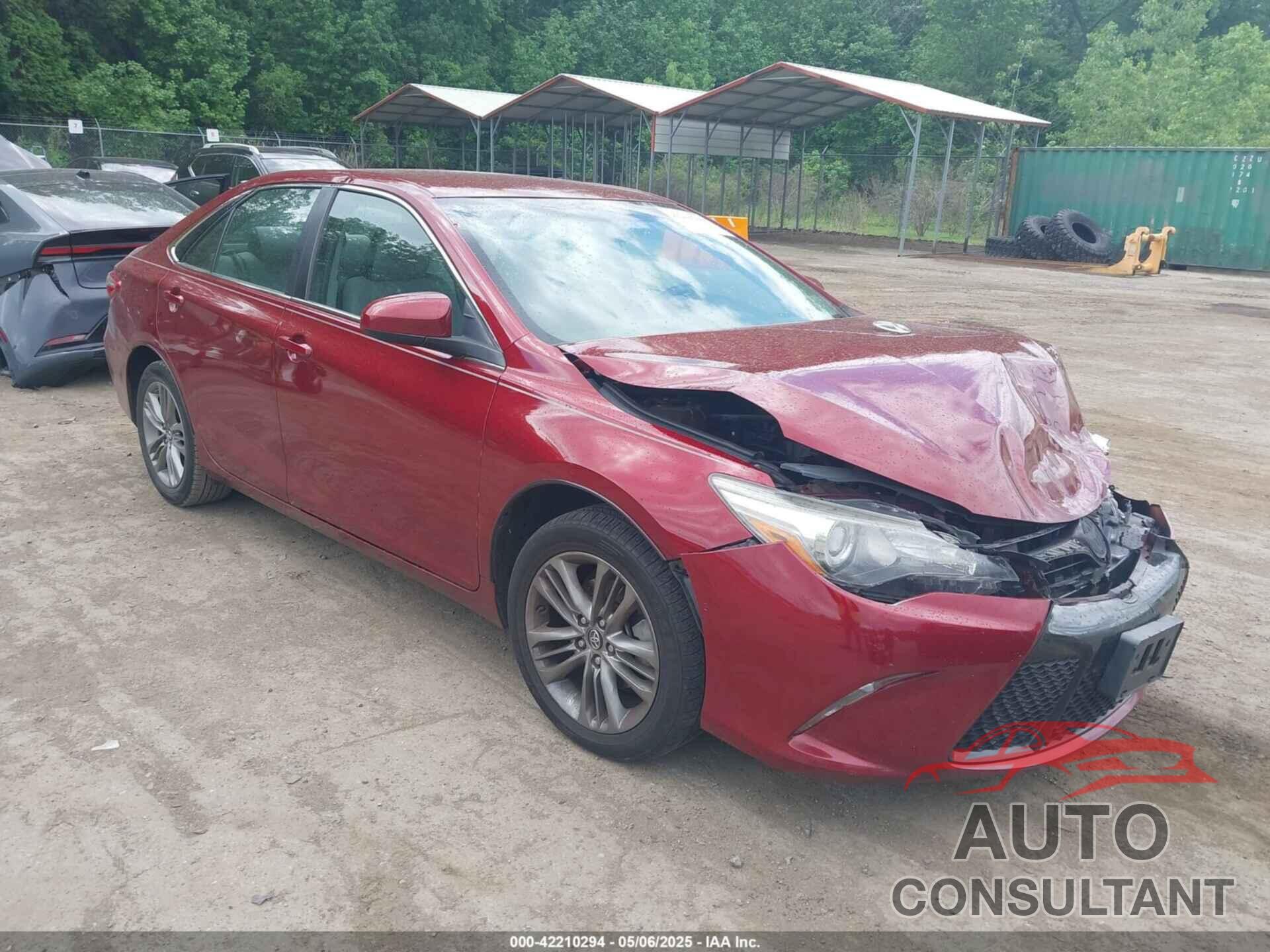 TOYOTA CAMRY 2017 - 4T1BF1FK4HU811290