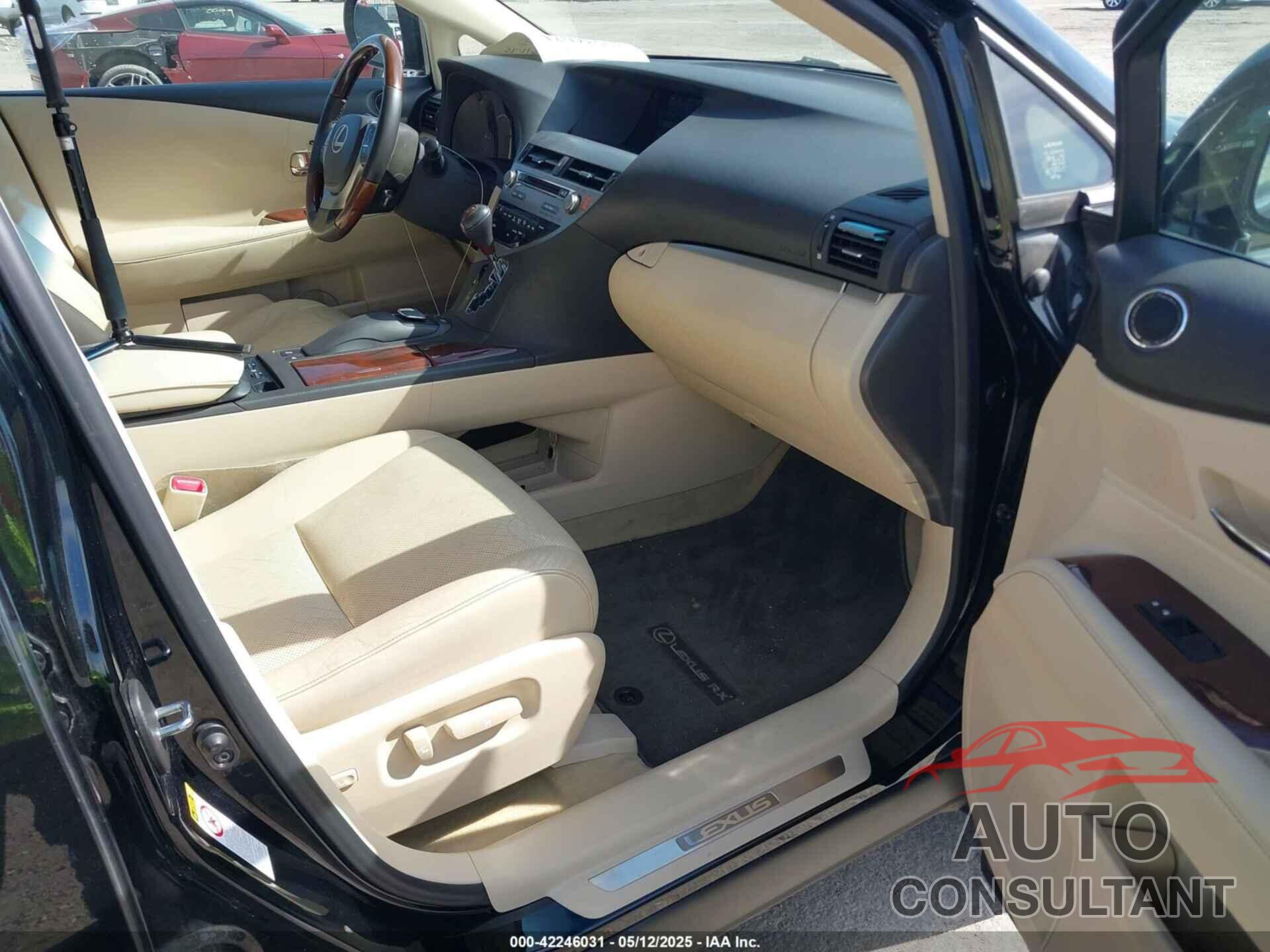 LEXUS RX 450H 2013 - JTJBC1BA9D2053105