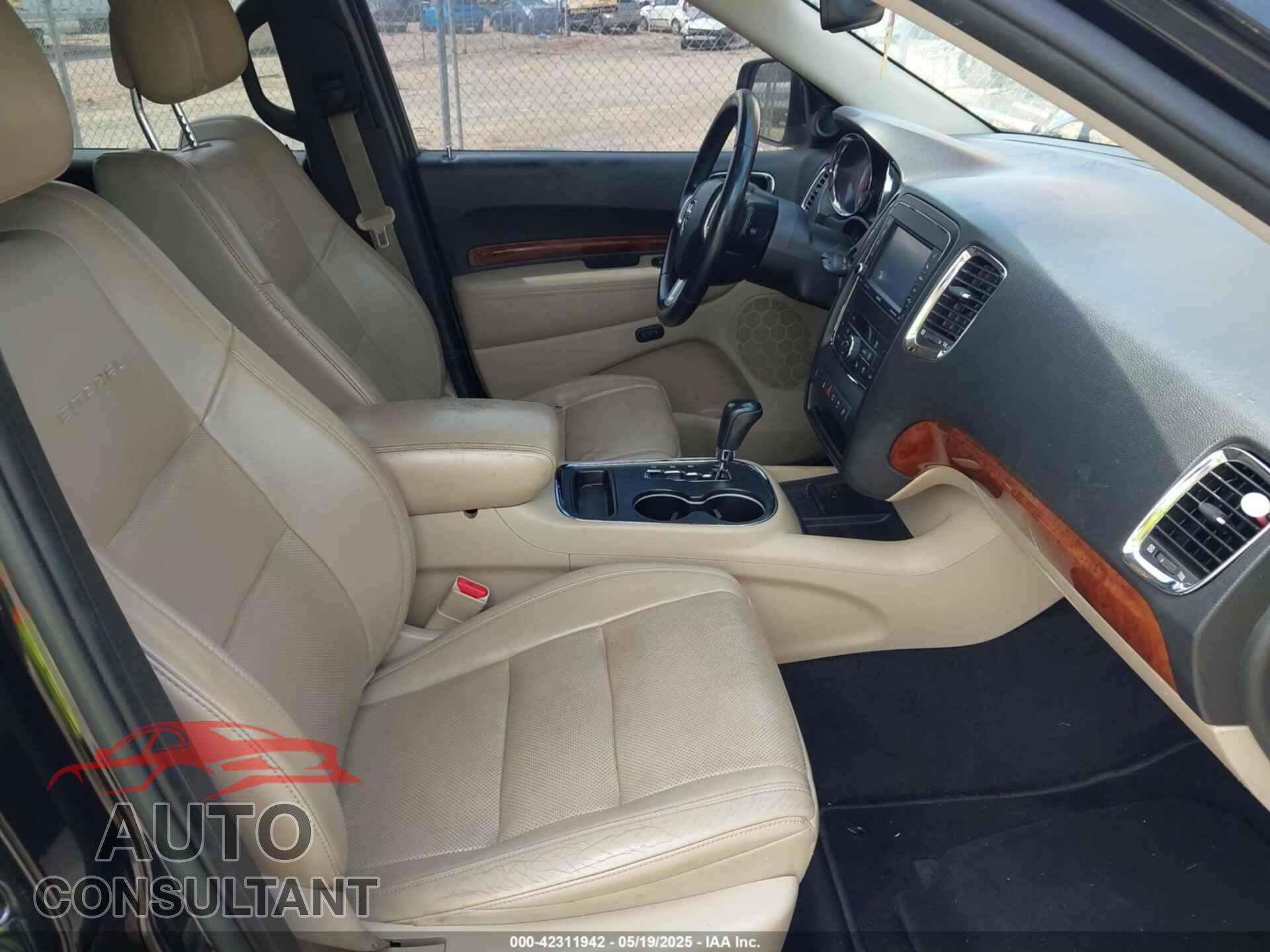 DODGE DURANGO 2013 - 1C4RDHEG7DC562546