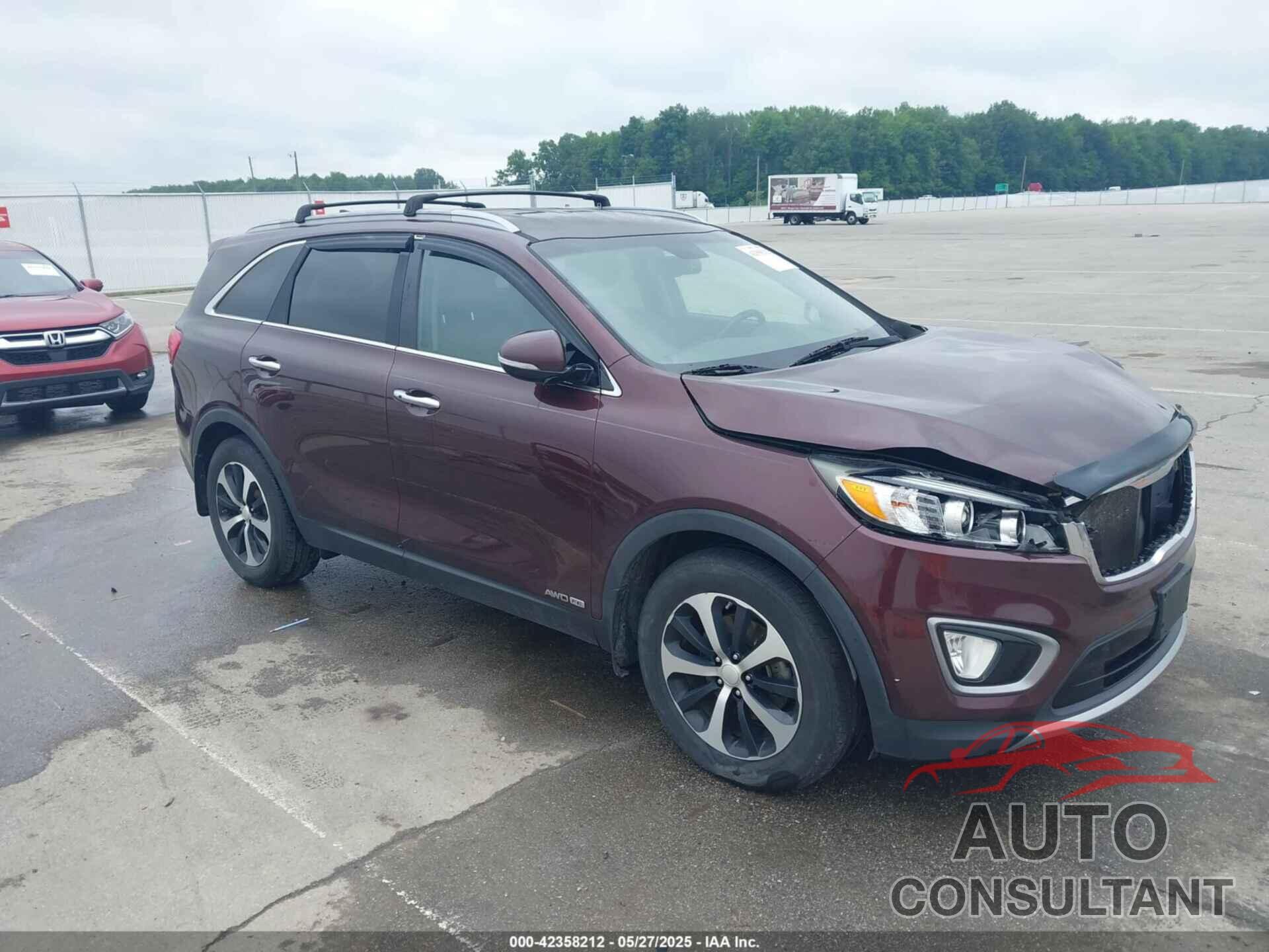 KIA SORENTO 2016 - 5XYPHDA59GG121557