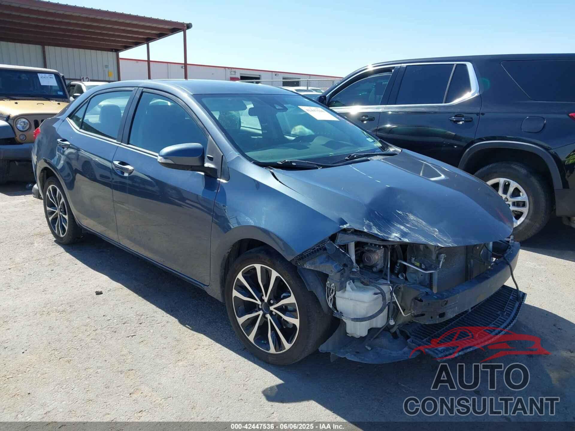 TOYOTA COROLLA 2019 - 5YFBURHE5KP920278