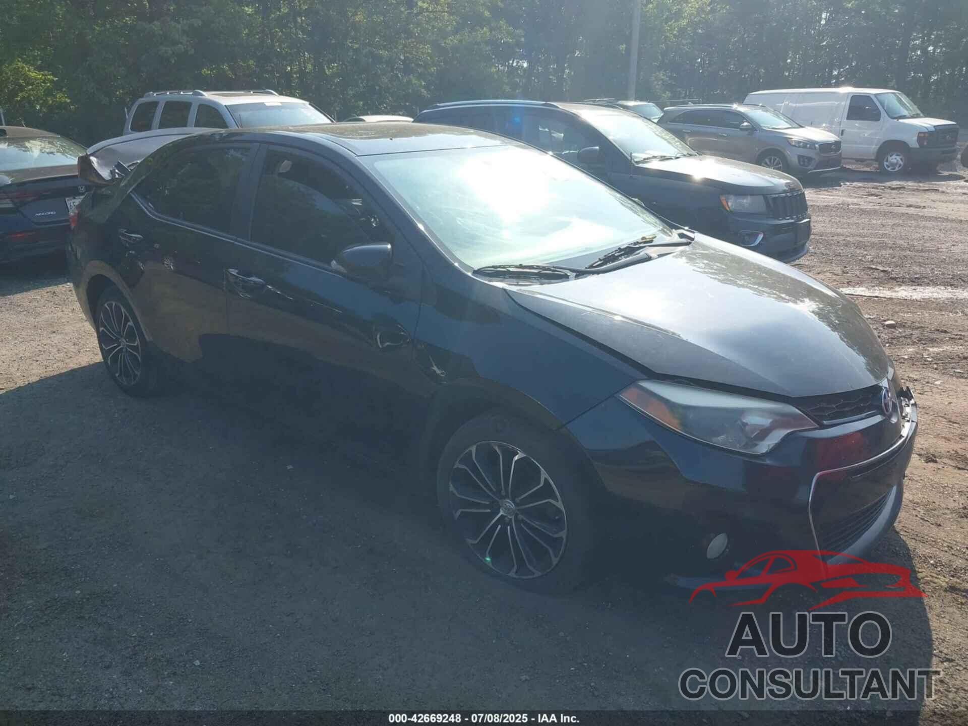 TOYOTA COROLLA 2015 - 2T1BURHEXFC385552