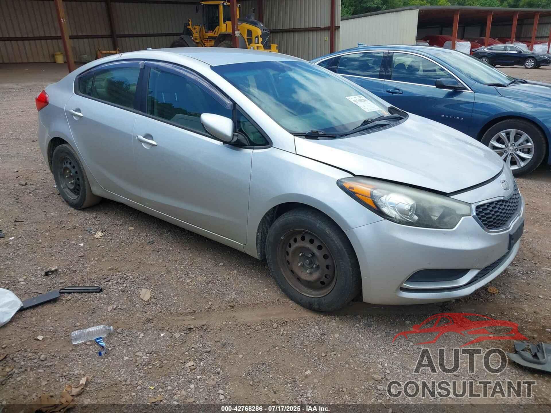 KIA FORTE 2014 - KNAFK4A61E5141150