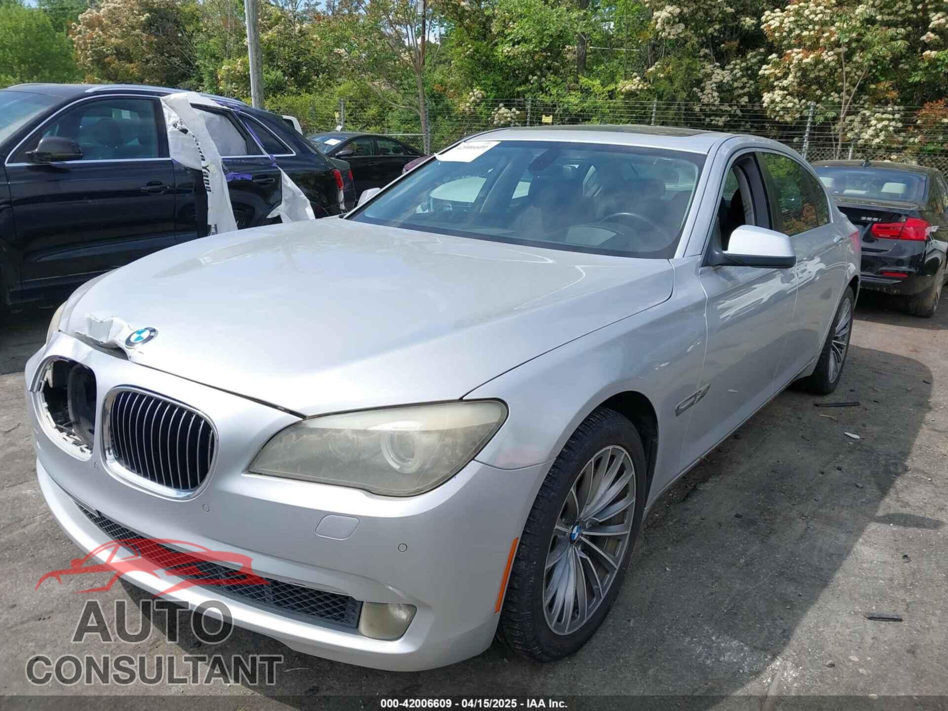 BMW 750LI 2011 - WBAKC8C5XBC433796