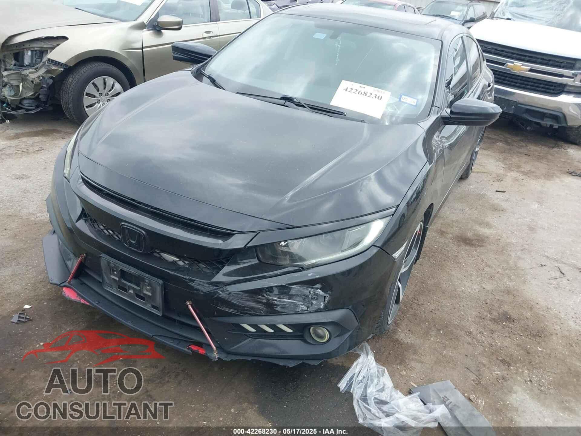HONDA CIVIC 2018 - 2HGFC2F73JH598942