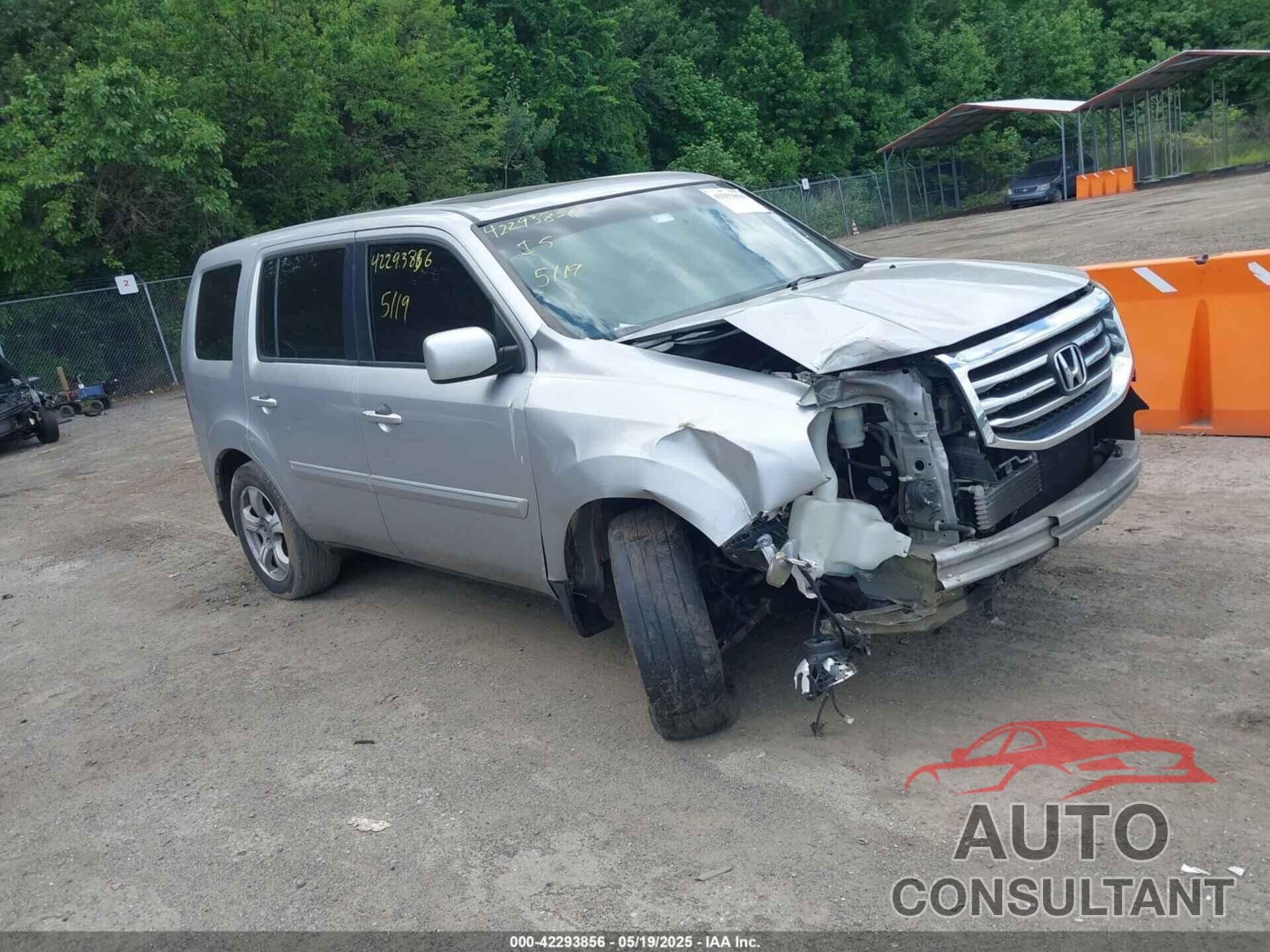 HONDA PILOT 2014 - 5FNYF4H51EB044963