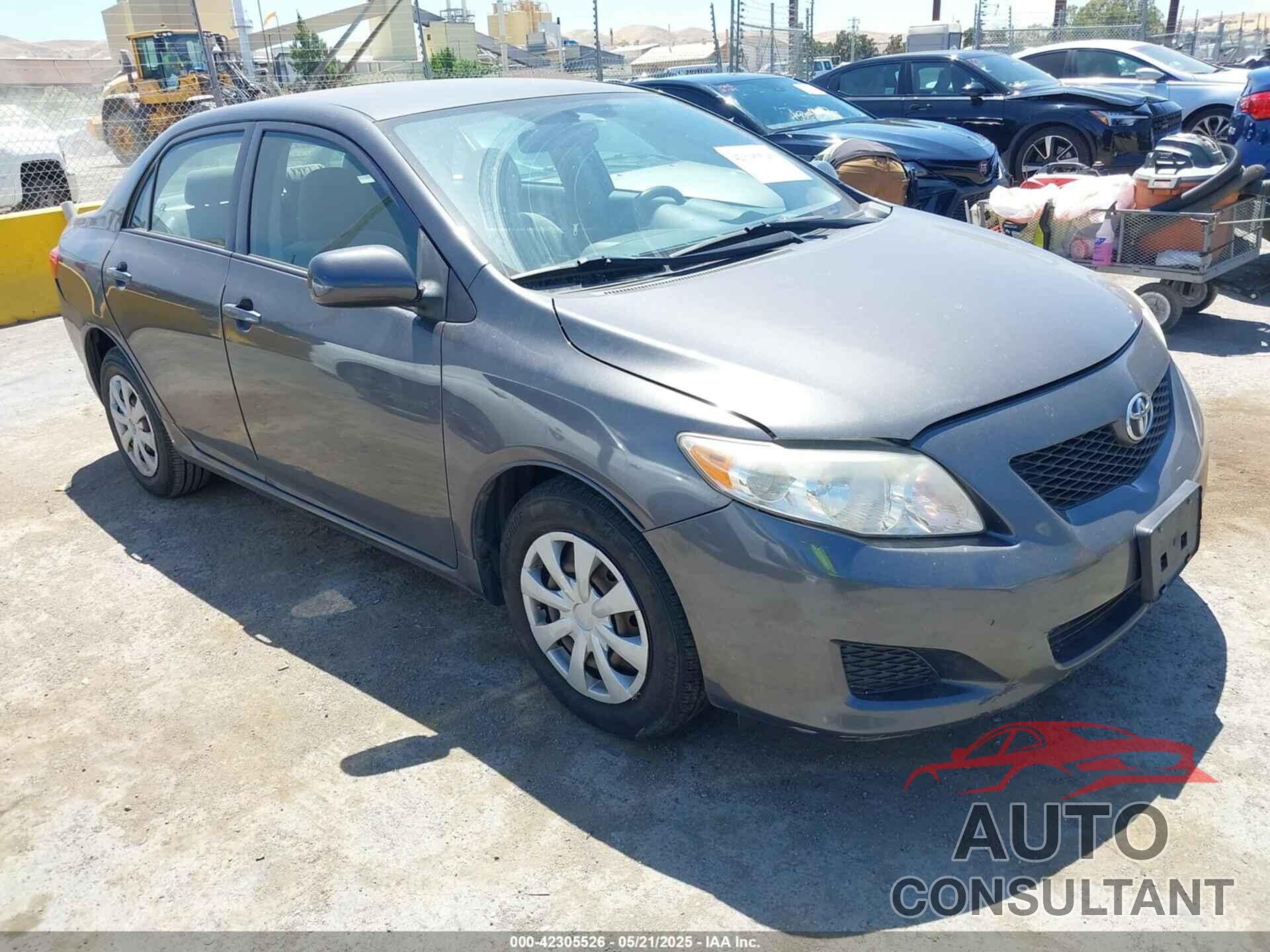 TOYOTA COROLLA 2009 - JTDBL40E79J049450