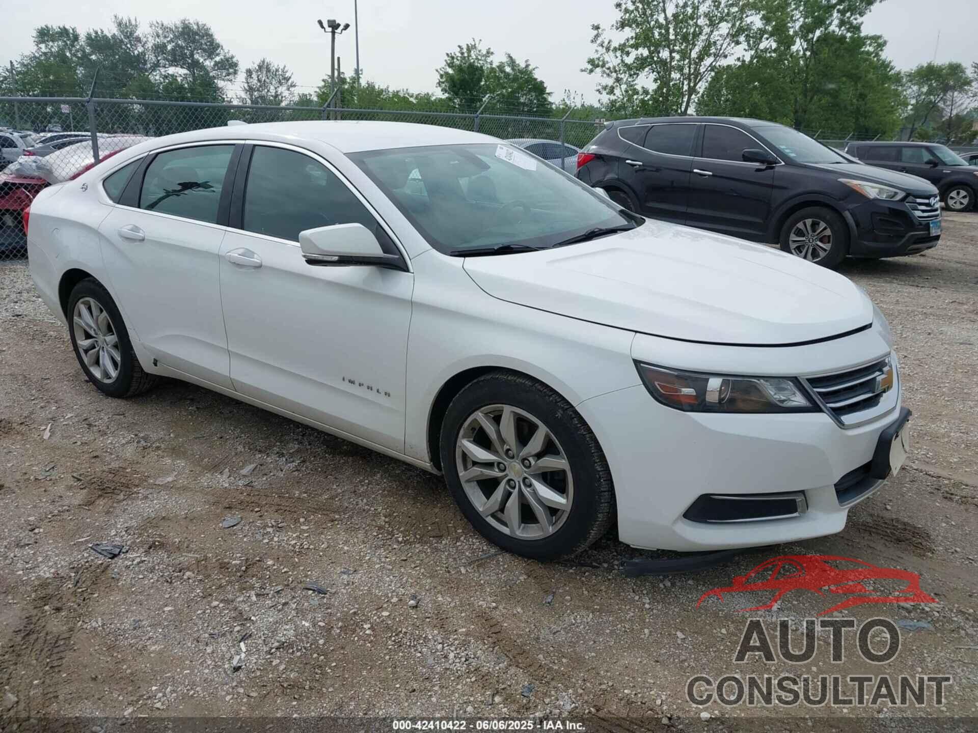 CHEVROLET IMPALA 2017 - 2G1105S38H9161666