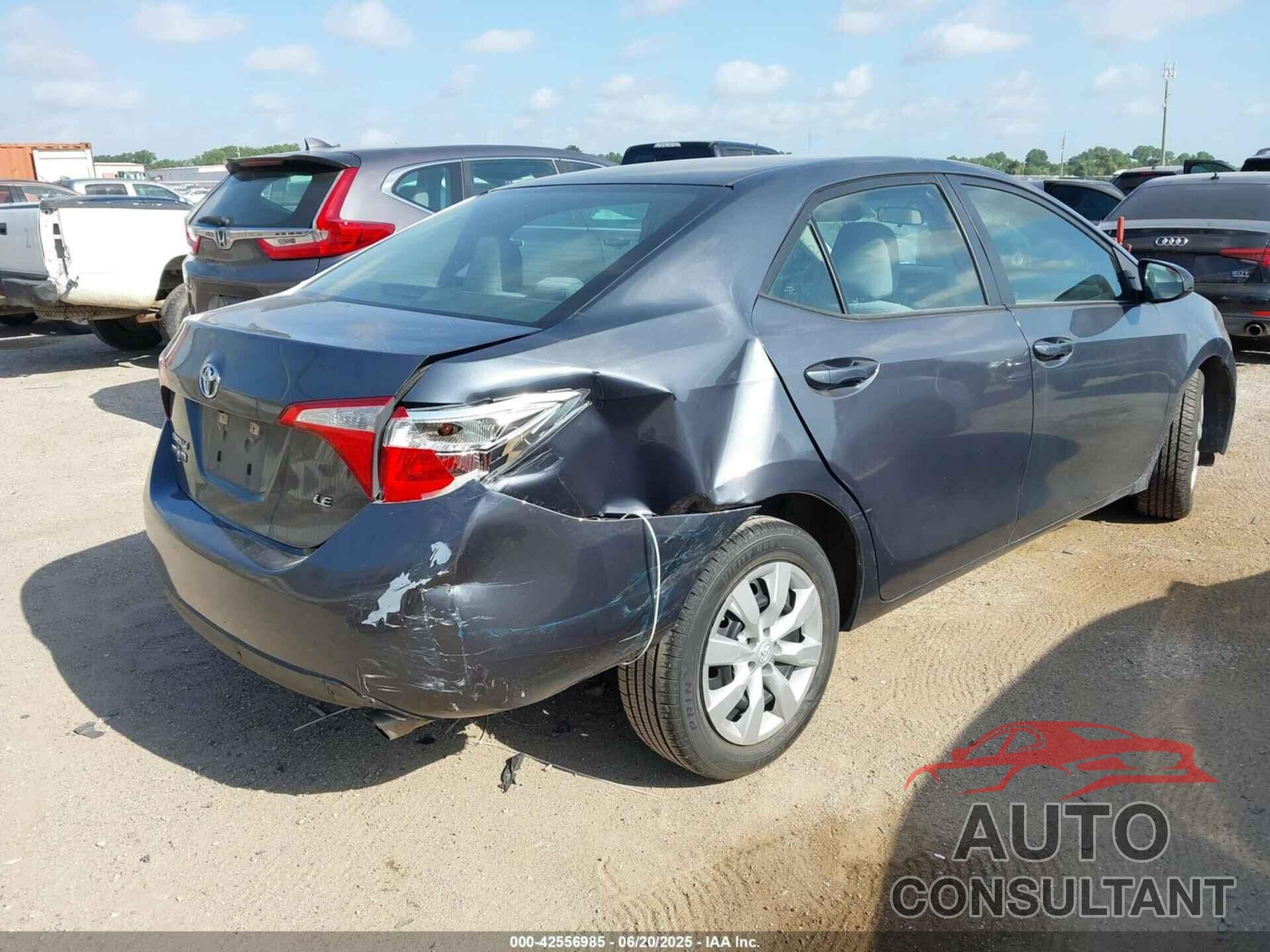 TOYOTA COROLLA 2016 - 5YFBURHE1GP411067