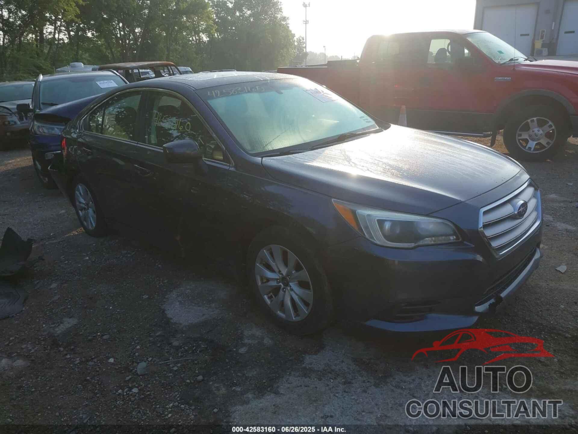 SUBARU LEGACY 2015 - 4S3BNBE68F3016389