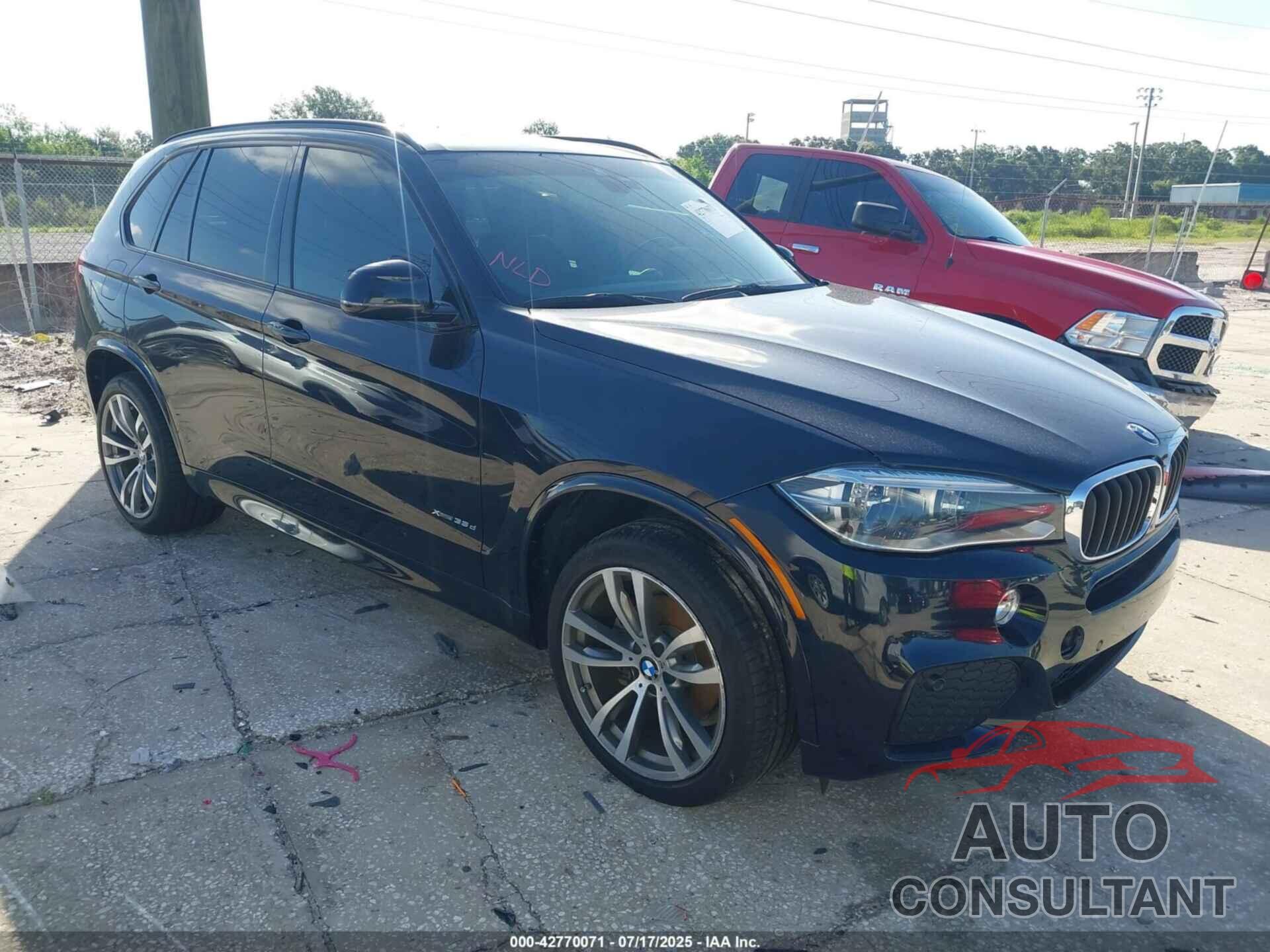 BMW X5 2015 - 5UXKS4C50F0N11586