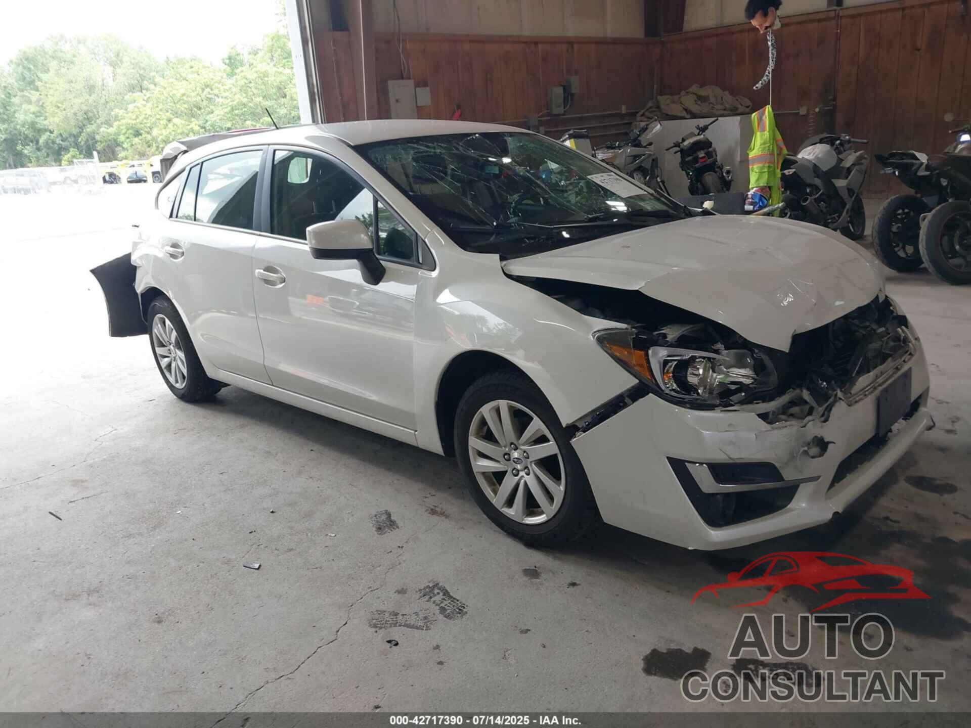 SUBARU IMPREZA 2015 - JF1GPAC67F8209462