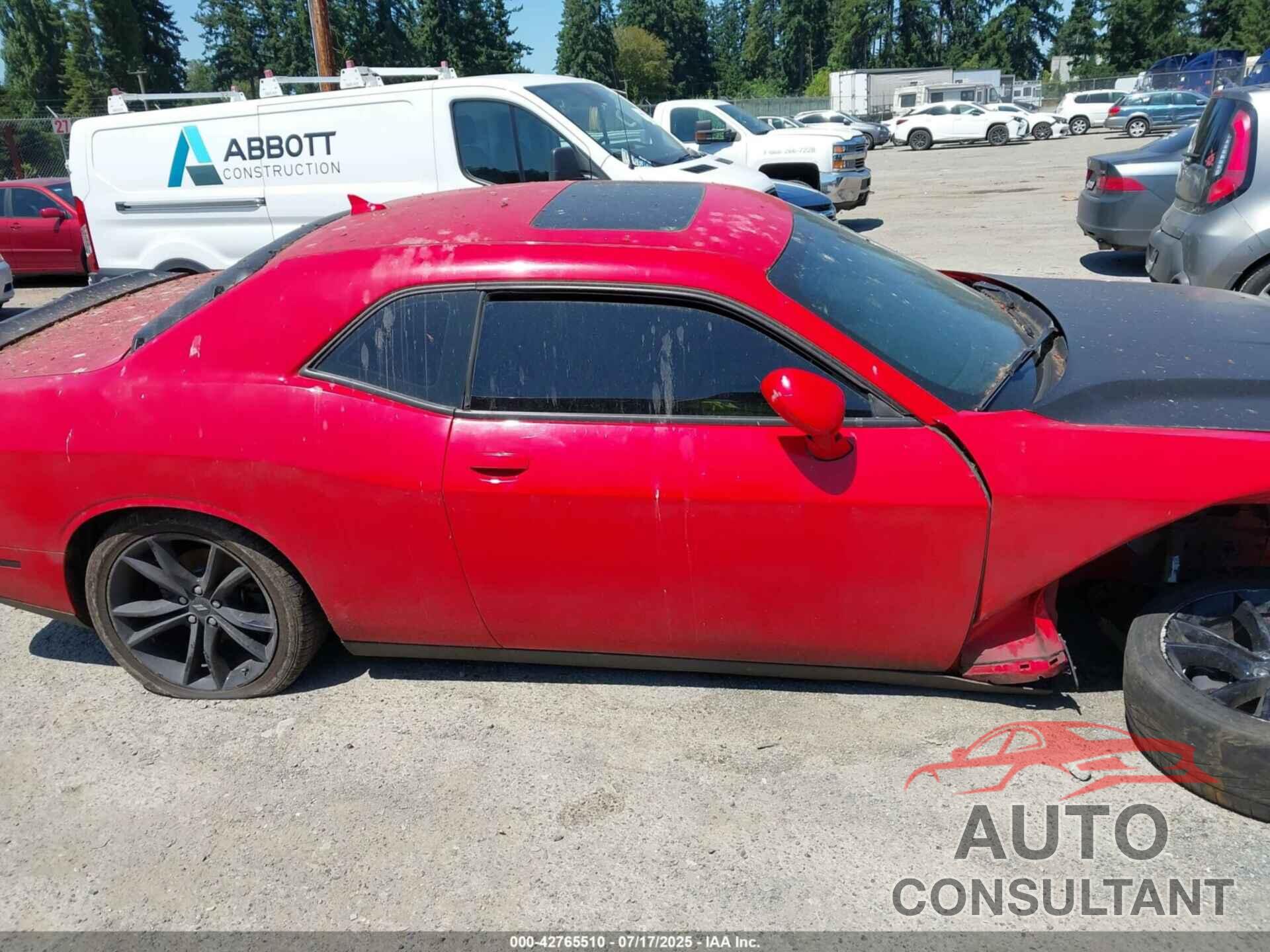 DODGE CHALLENGER 2018 - 2C3CDZAG4JH263143