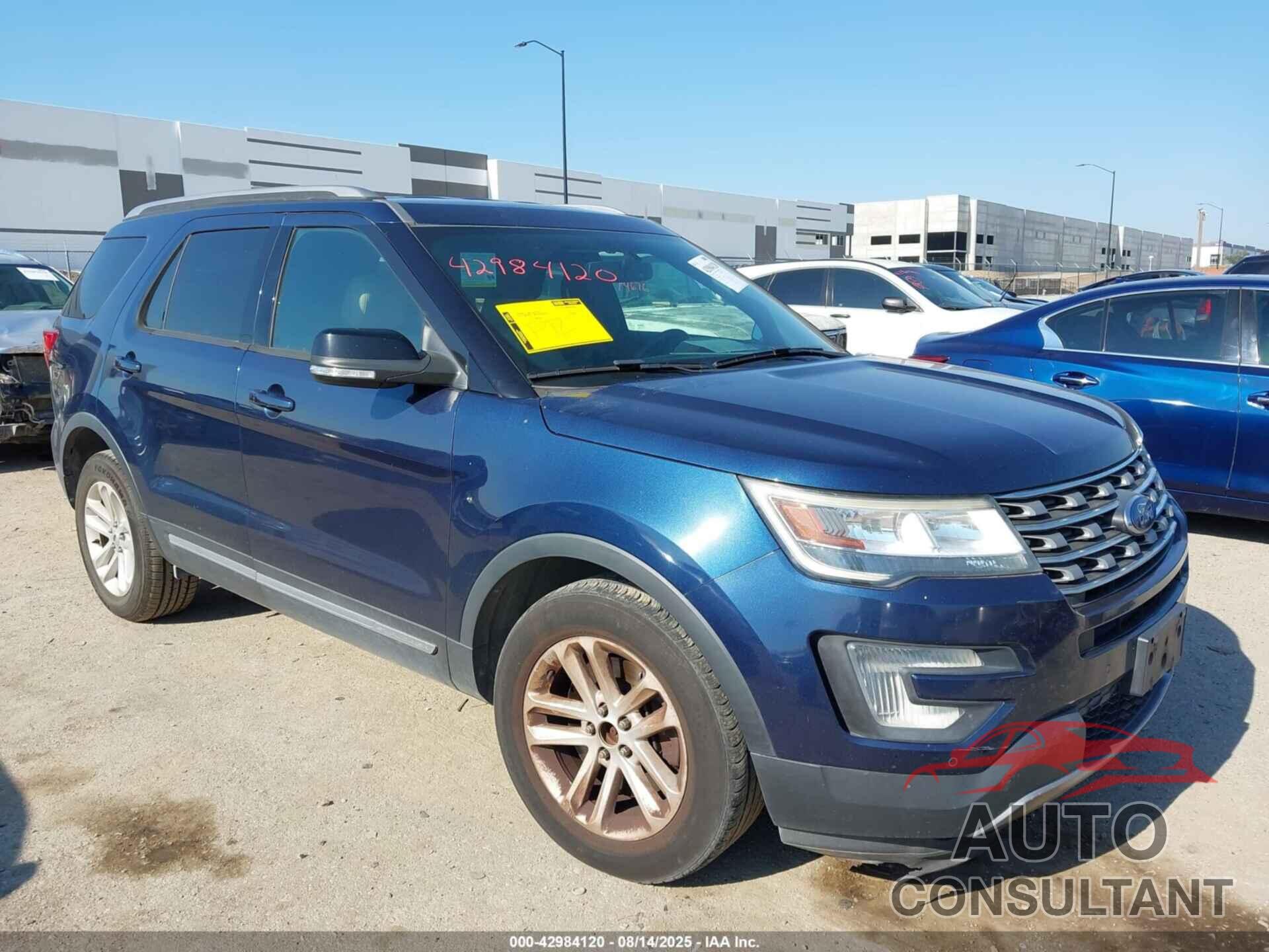 FORD EXPLORER 2017 - 1FM5K7D85HGB90031
