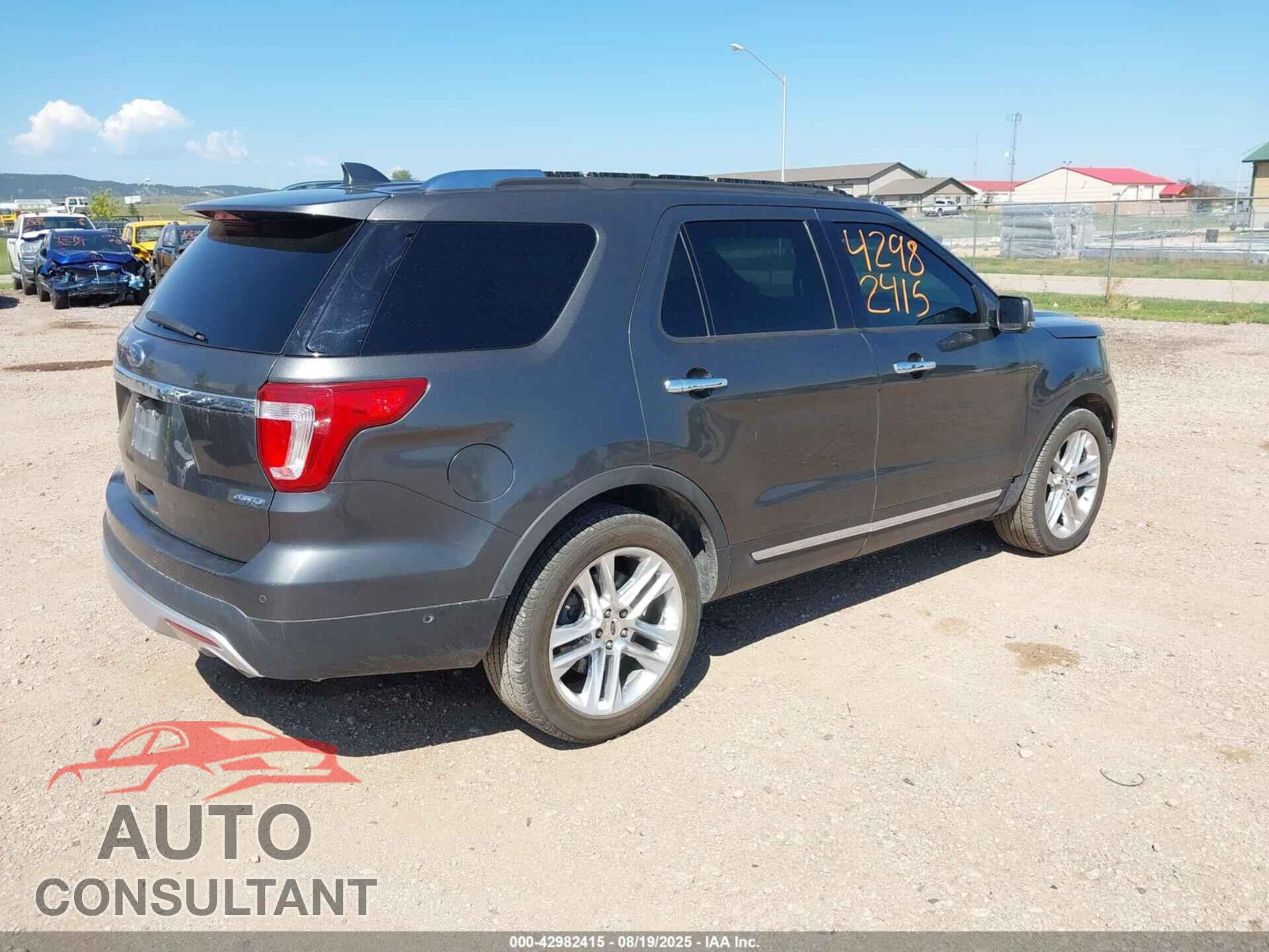 FORD EXPLORER 2016 - 1FM5K8F82GGC97264