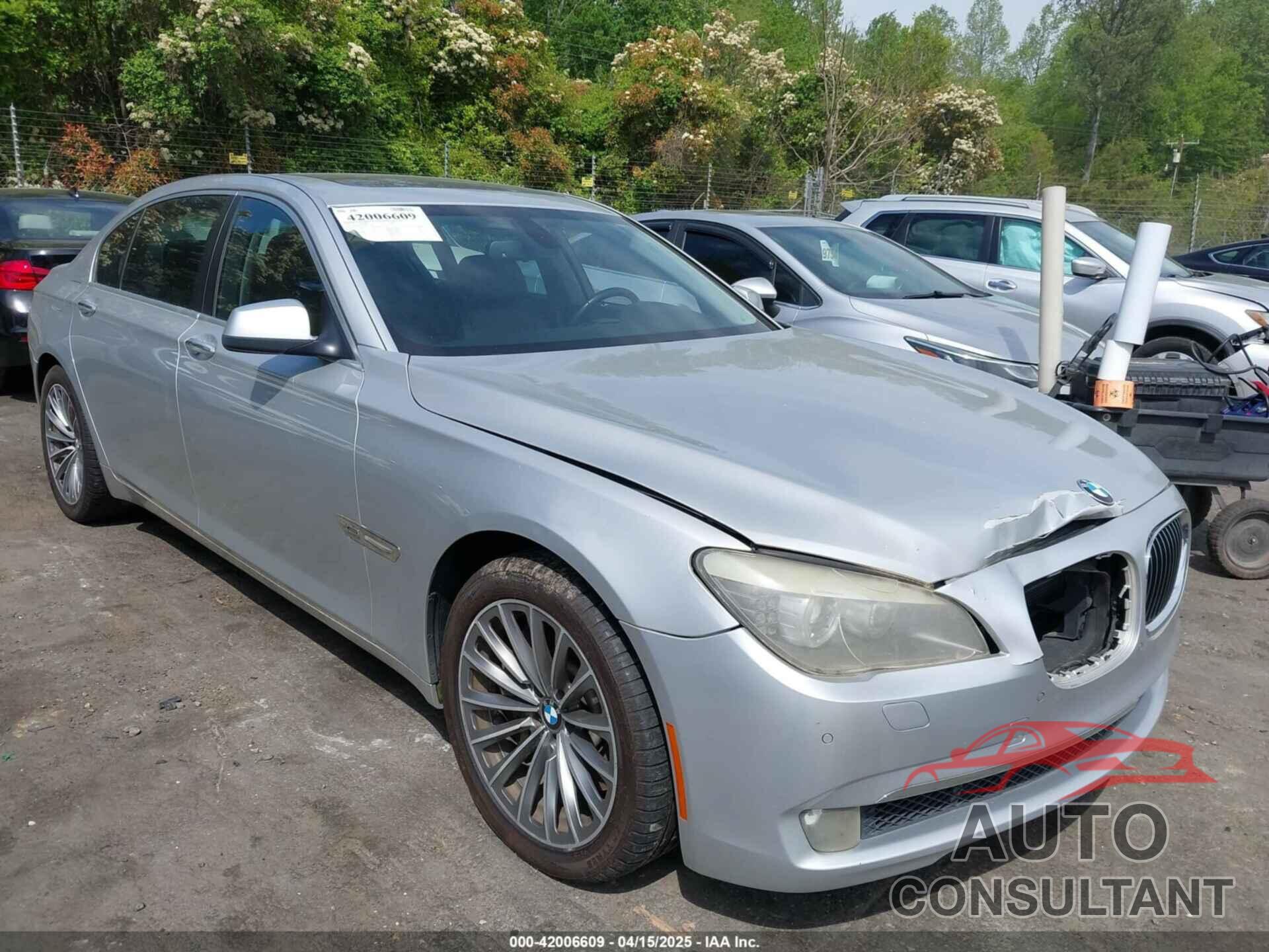 BMW 750LI 2011 - WBAKC8C5XBC433796