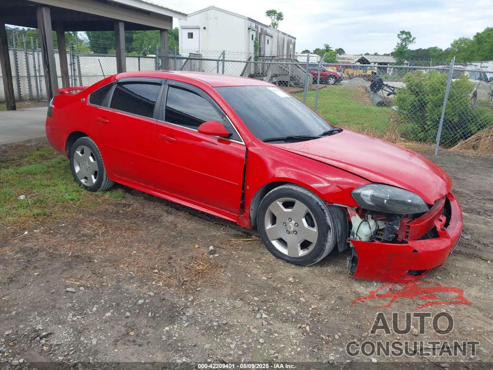CHEVROLET IMPALA 2009 - 2G1WD57C591177228