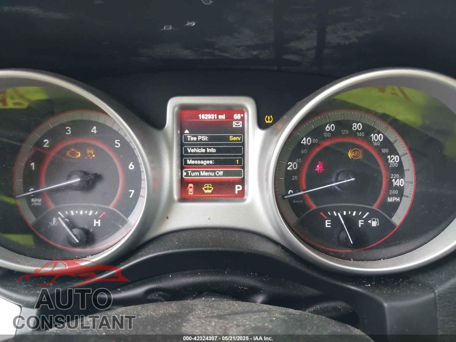 DODGE JOURNEY 2015 - 3C4PDCAB2FT577385
