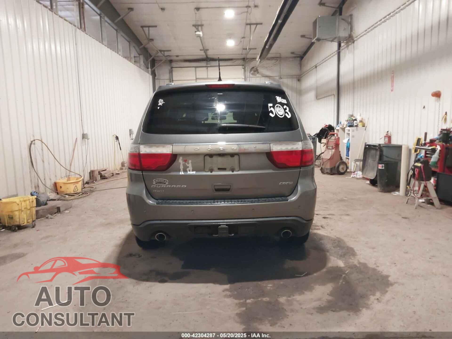 DODGE DURANGO 2012 - 1C4SDJDT2CC309415