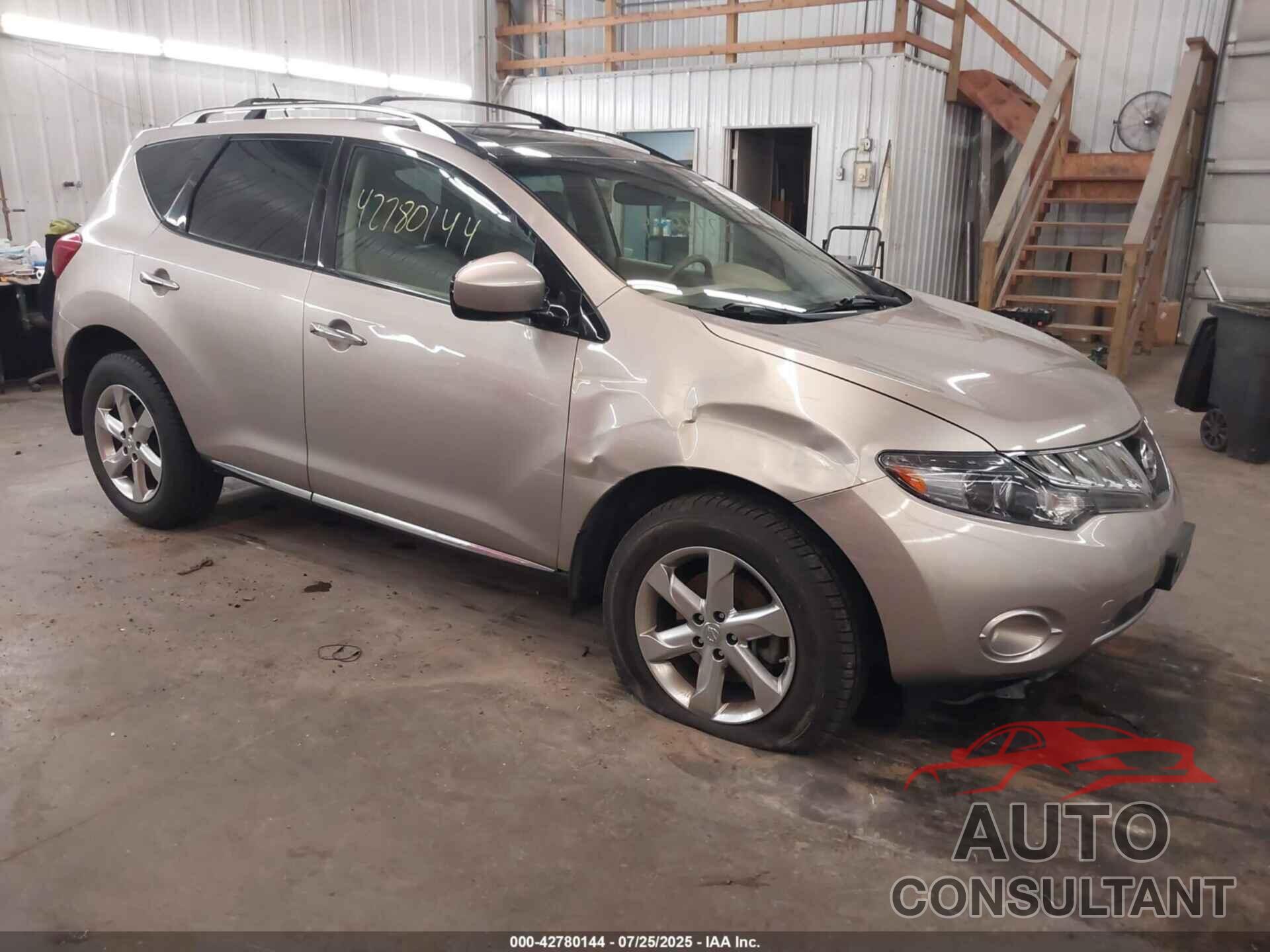 NISSAN MURANO 2010 - JN8AZ1MW3AW125723