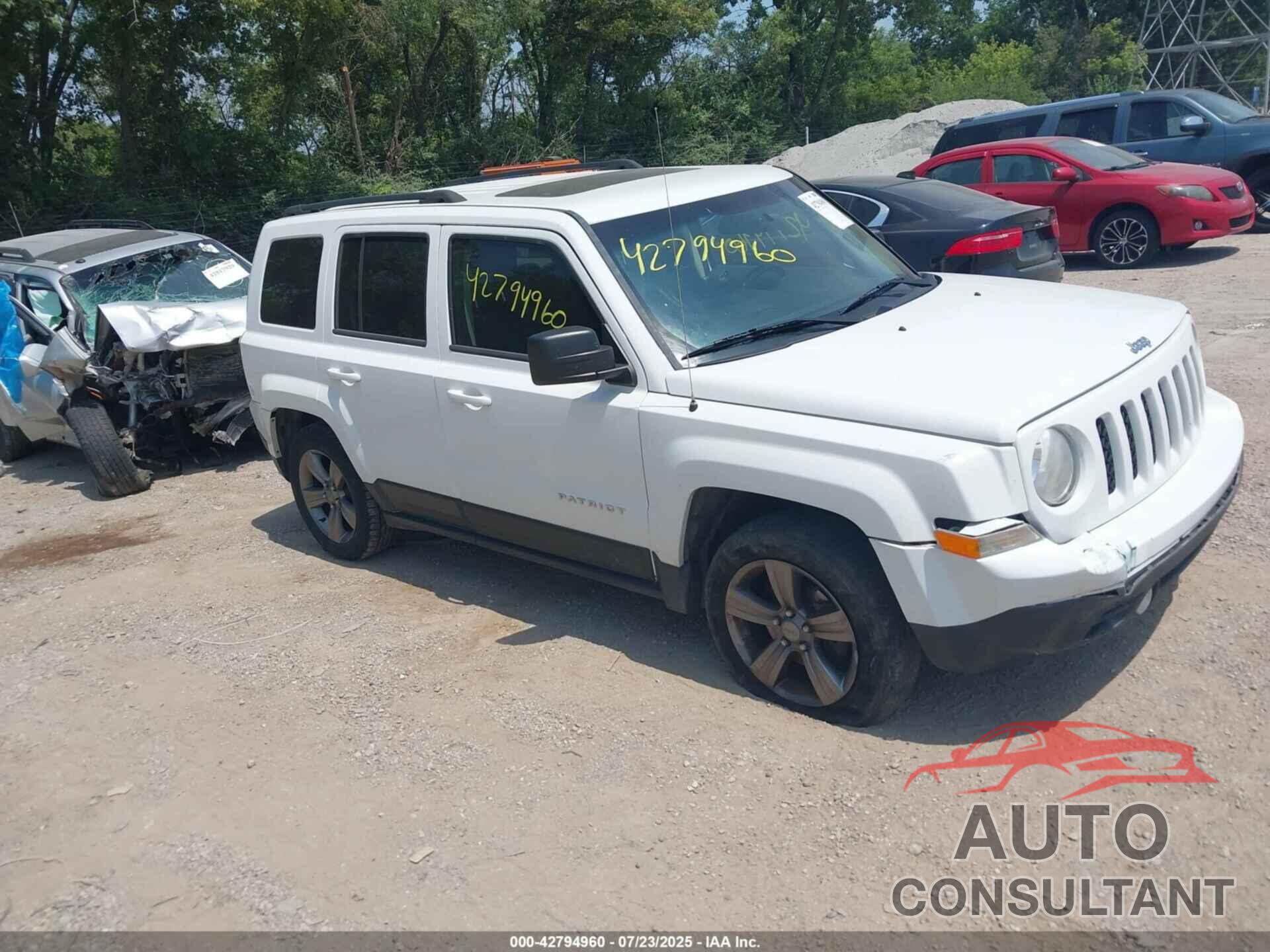 JEEP PATRIOT 2014 - 1C4NJPFA3ED682027