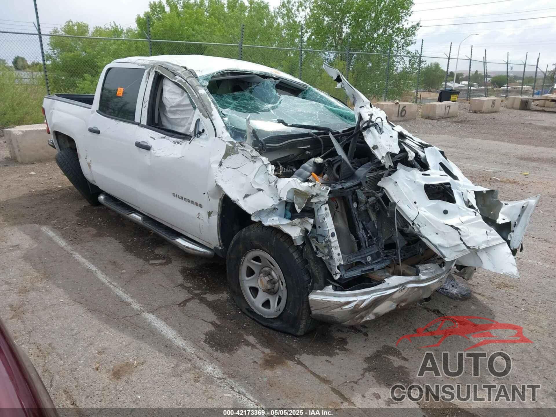 CHEVROLET SILVERADO 1500 2014 - 3GCPCPEC5EG108201