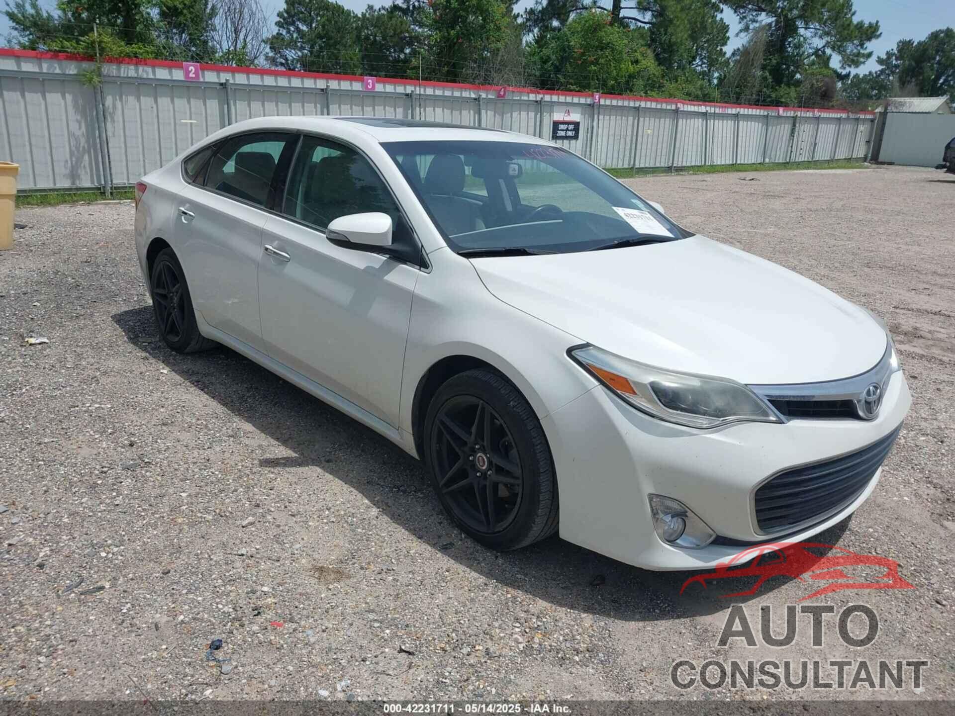 TOYOTA AVALON 2014 - 4T1BK1EB6EU118505
