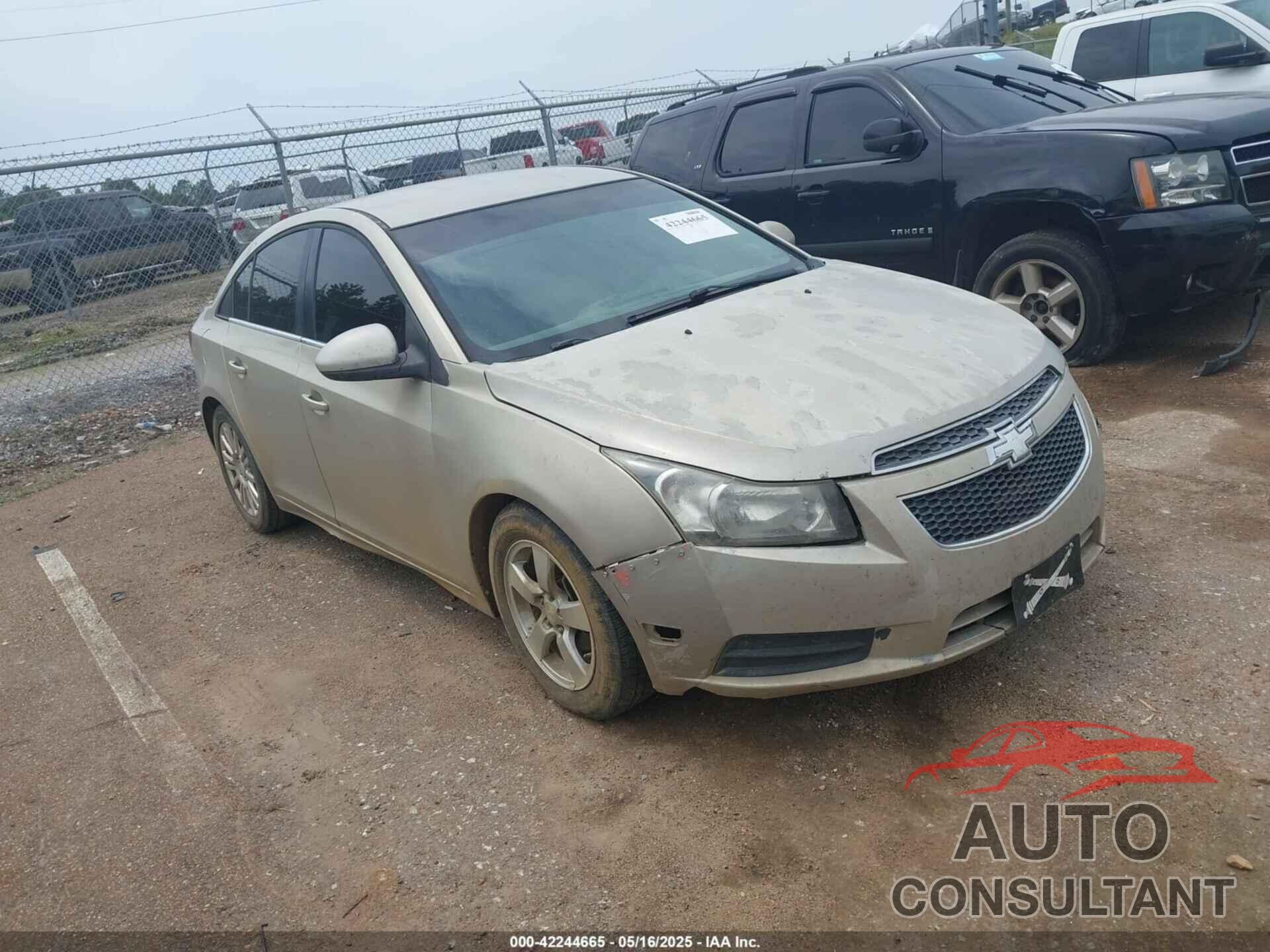 CHEVROLET CRUZE 2012 - 1G1PK5SC4C7285593