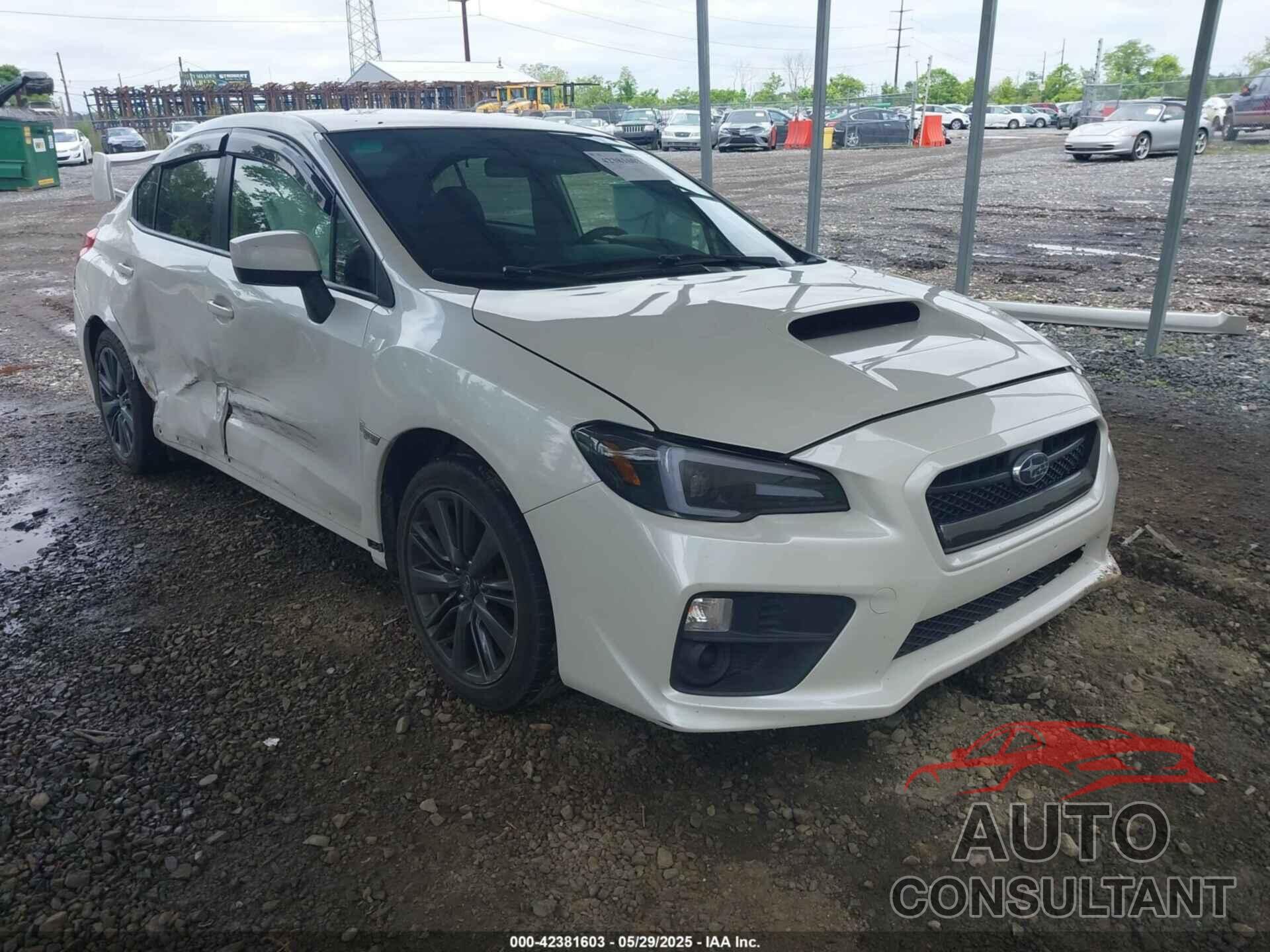SUBARU WRX 2016 - JF1VA1B62G9817931