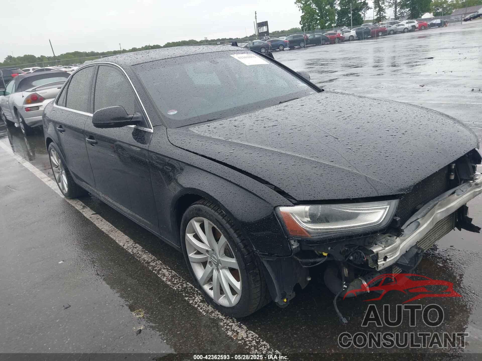 AUDI A4 2013 - WAUFFAFL3DA057967